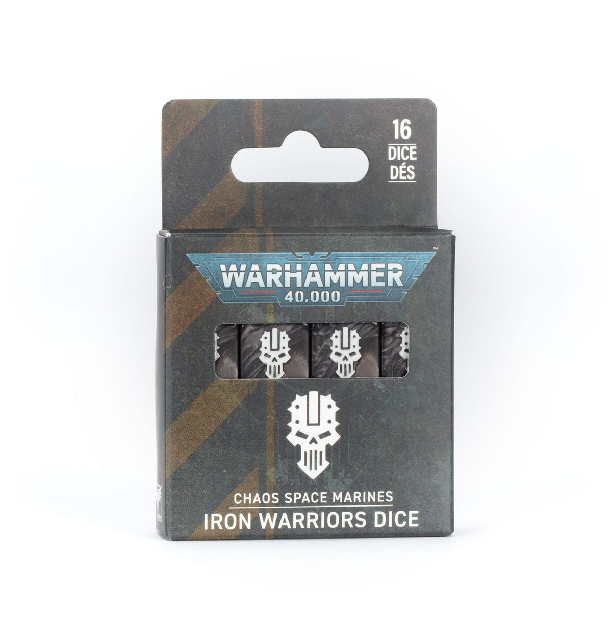 Games Workshop Tabletop Games > Games Workshop > Warhammer 40k > Chaos Space Marines Warhammer 40K: Chaos Space Marines: Iron Warriors Dice 5011921184286 99220102023