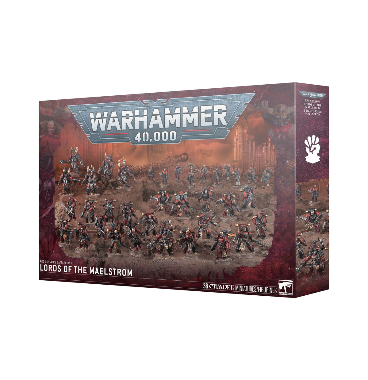 Games Workshop Tabletop Games > Games Workshop > Warhammer 40k > Chaos Space Marines Warhammer 40K - Red Corsairs Battleforce Lords of the Maelstrom 5011921128181 43-108