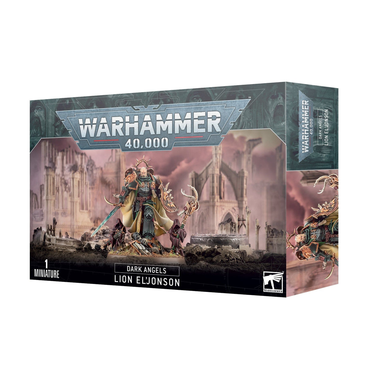 Games Workshop Tabletop Games > Games Workshop > Warhammer 40k > Dark Angels Warhammer 40k - Dark Angels: Lion El'Johnson 5011921181377 44-20