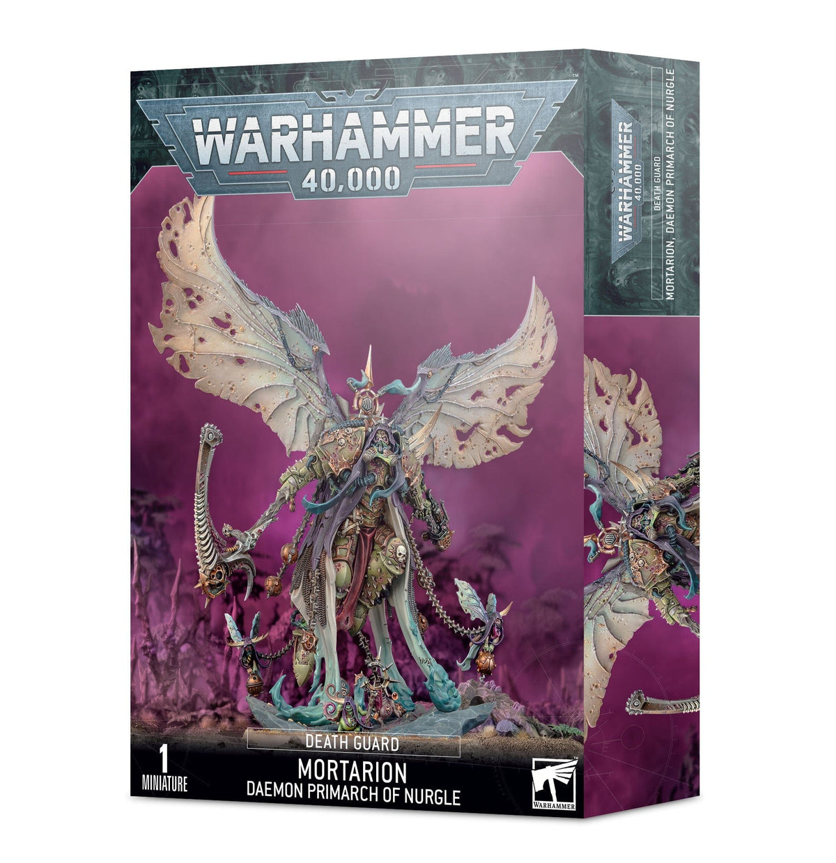 Games Workshop Tabletop Games > Games Workshop > Warhammer 40k > Death Guard Warhammer 40k - Death Guard: Mortarion, Daemon Primarch of Nurgle 5011921153589 43-49