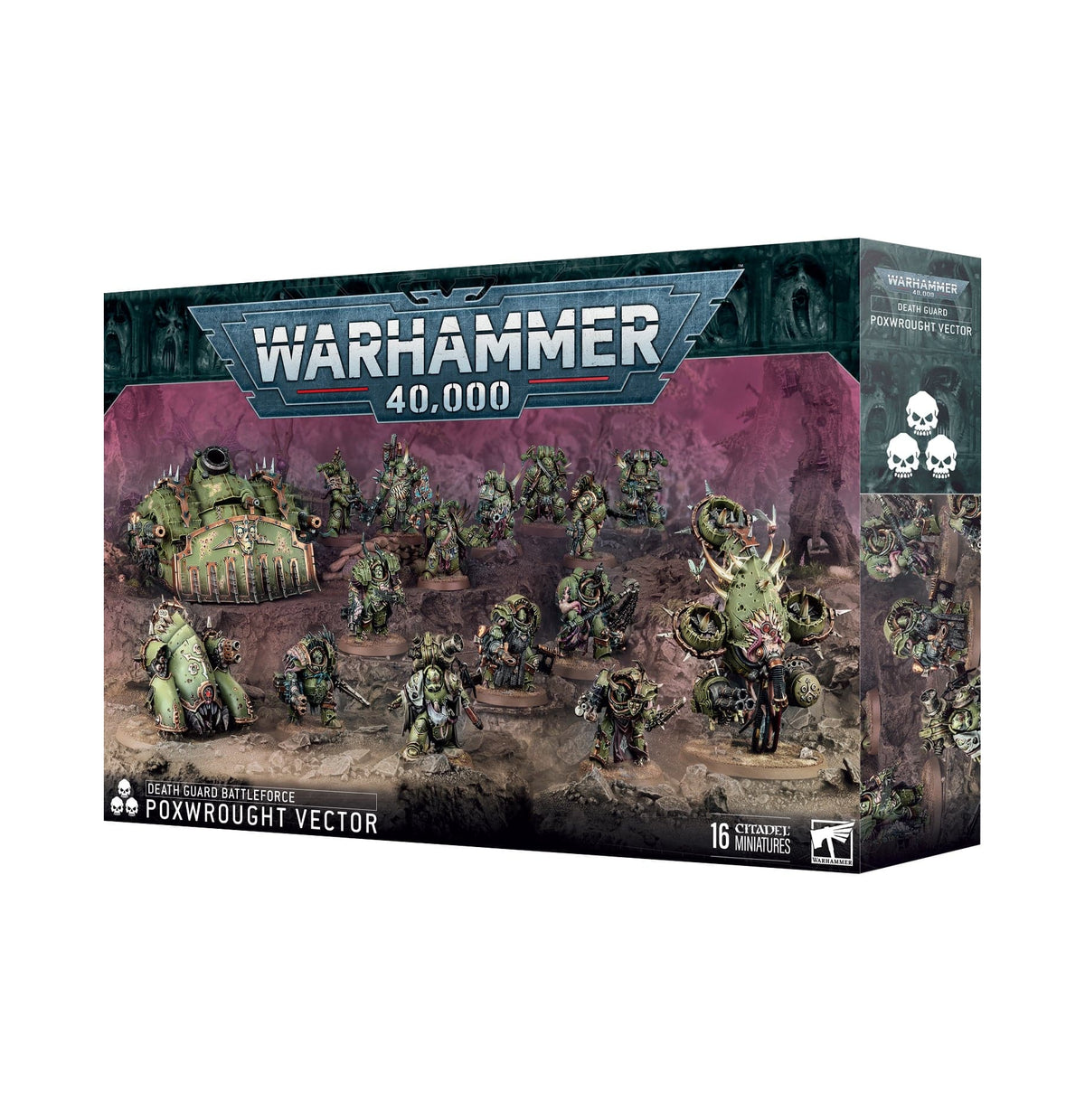 Games Workshop Tabletop Games > Games Workshop > Warhammer 40k > Deathguard Warhammer 40K - Death Guard: Poxwrought Vector 5011921226313 42-15