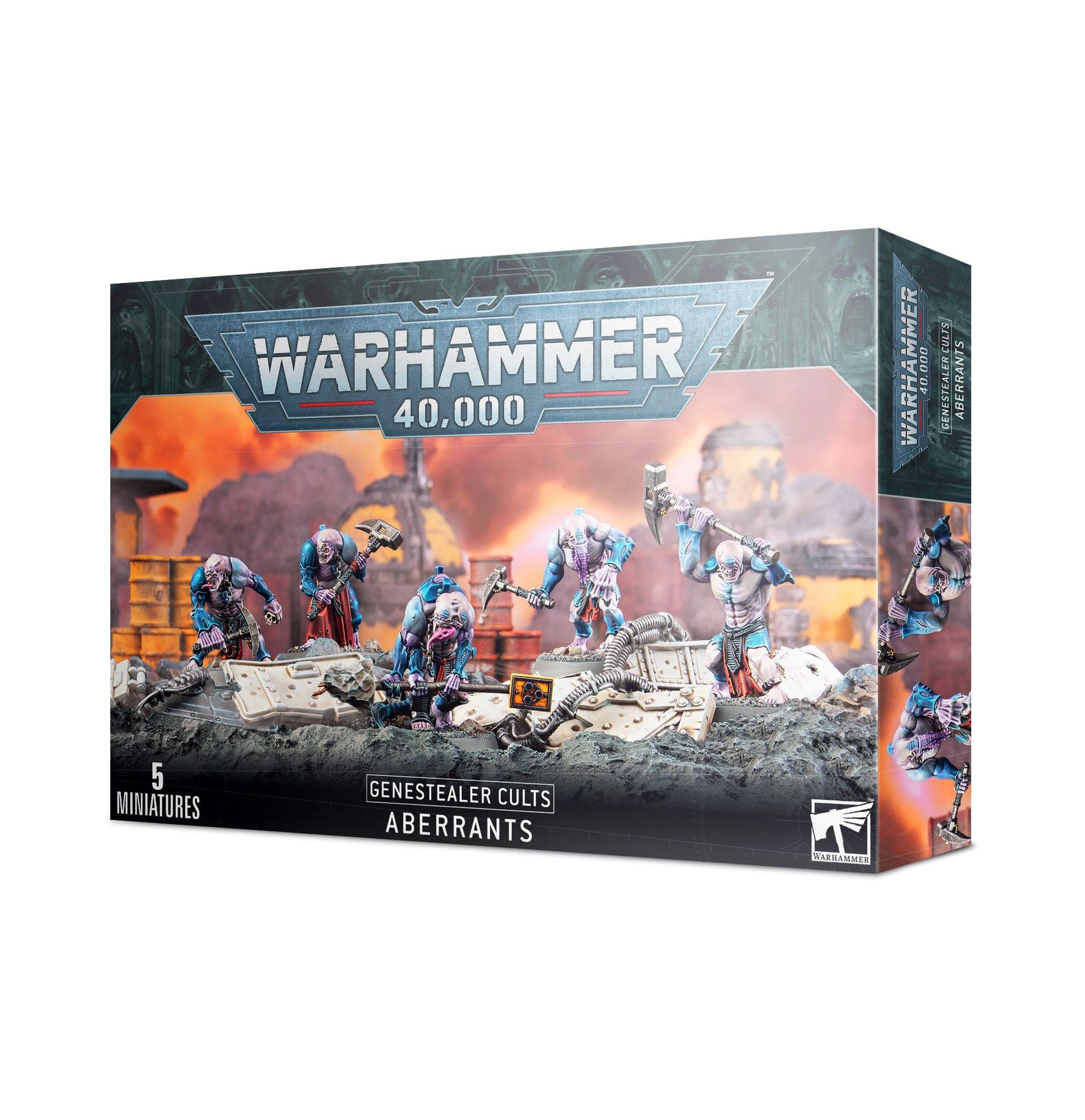 Games Workshop Tabletop Games > Games Workshop > Warhammer 40k > Genestealer Cults Warhammer - 40k: Genestealer Cults - Aberrants 5011921171965 51-60