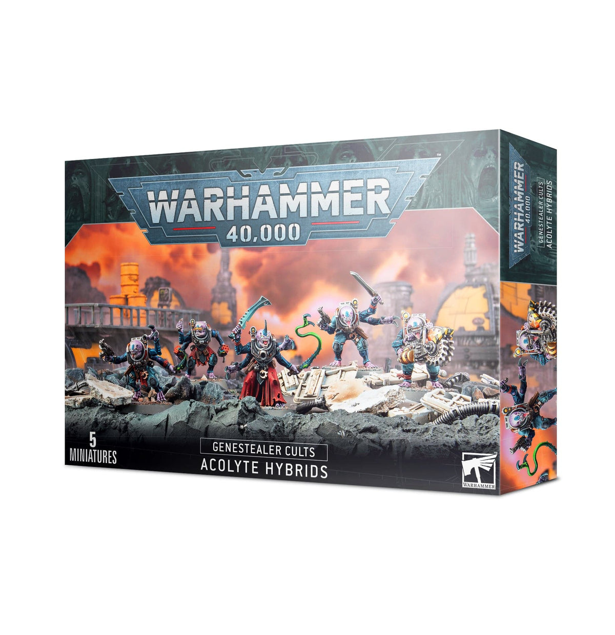 Games Workshop Tabletop Games > Games Workshop > Warhammer 40k > Genestealer Cults Warhammer - 40k: Genestealer Cults - Acolyte Hybrids 5011921171934 51-51