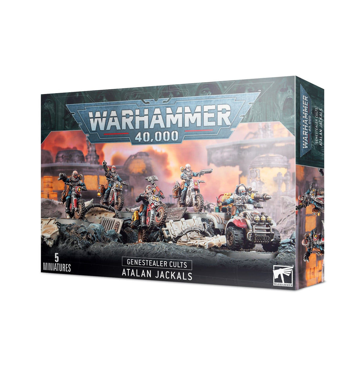 Games Workshop Tabletop Games > Games Workshop > Warhammer 40k > Genestealer Cults Warhammer - 40k: Genestealer Cults - Atalan Jackals 5011921171989 51-62