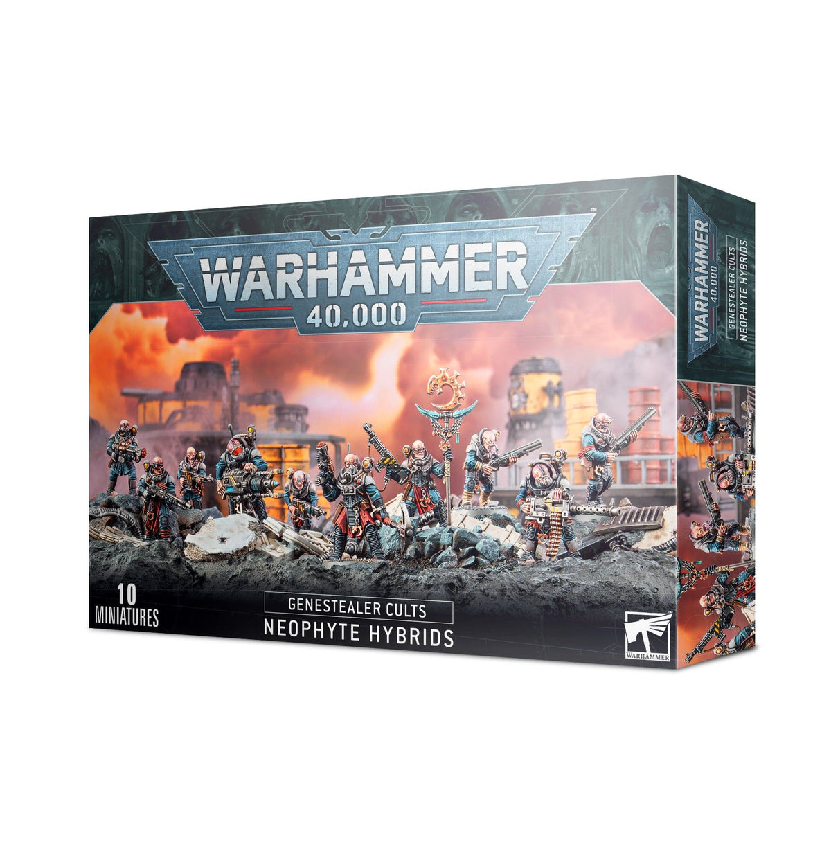 Games Workshop Tabletop Games > Games Workshop > Warhammer 40k > Genestealer Cults Warhammer - 40k: Genestealer Cults - Neophyte Hybrids 5011921171941 51-52