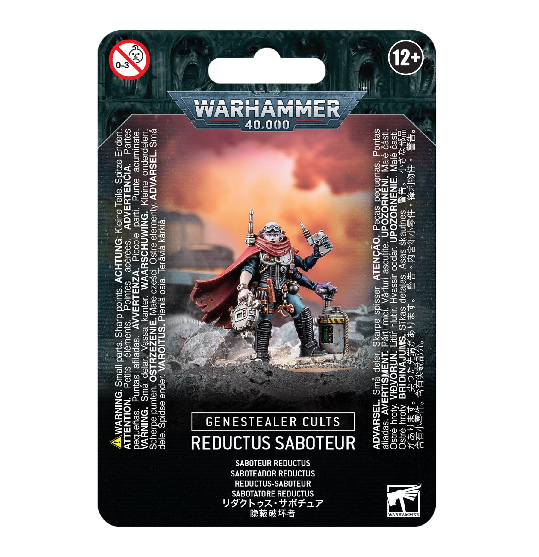 Games Workshop Tabletop Games > Games Workshop > Warhammer 40k > Genestealer Cults Warhammer - 40k: Genestealer Cults - Reductus Saboteur 5011921163090 51-68