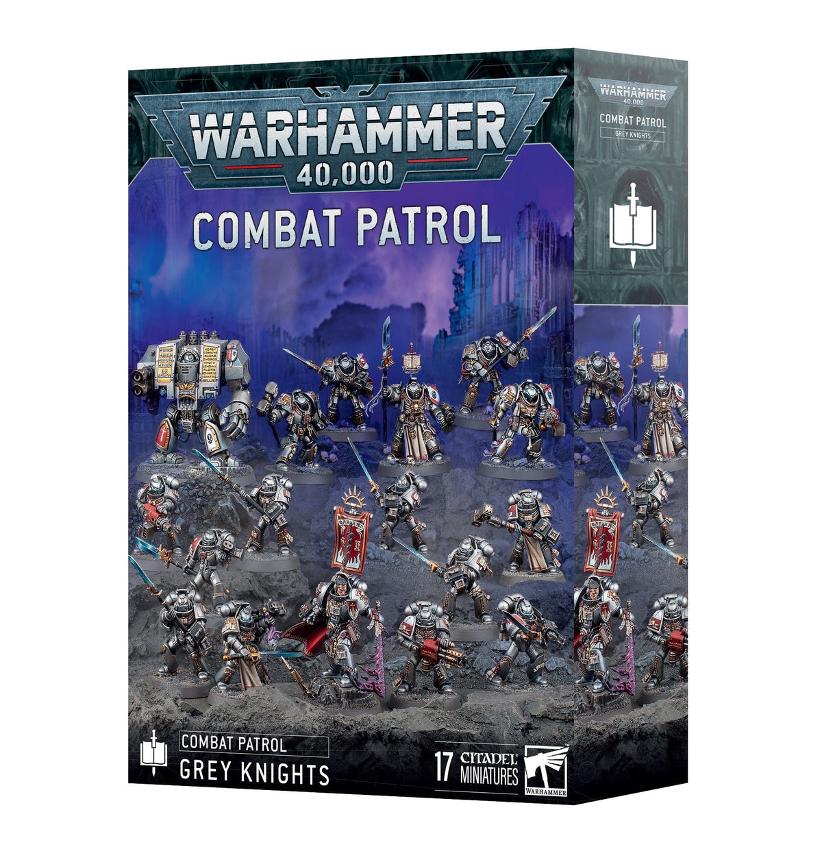 Games Workshop Tabletop Games > Games Workshop > Warhammer 40k > Grey Knights Warhammer 40K - COMBAT PATROL: GREY KNIGHTS 5011921225866 73-572