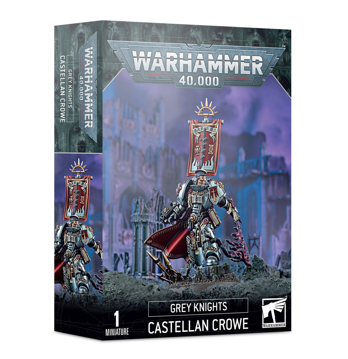 Games Workshop Tabletop Games > Games Workshop > Warhammer 40k > Grey Knights Warhammer 40k: Grey Knights - Castellan Crowe 5011921143016 57-12