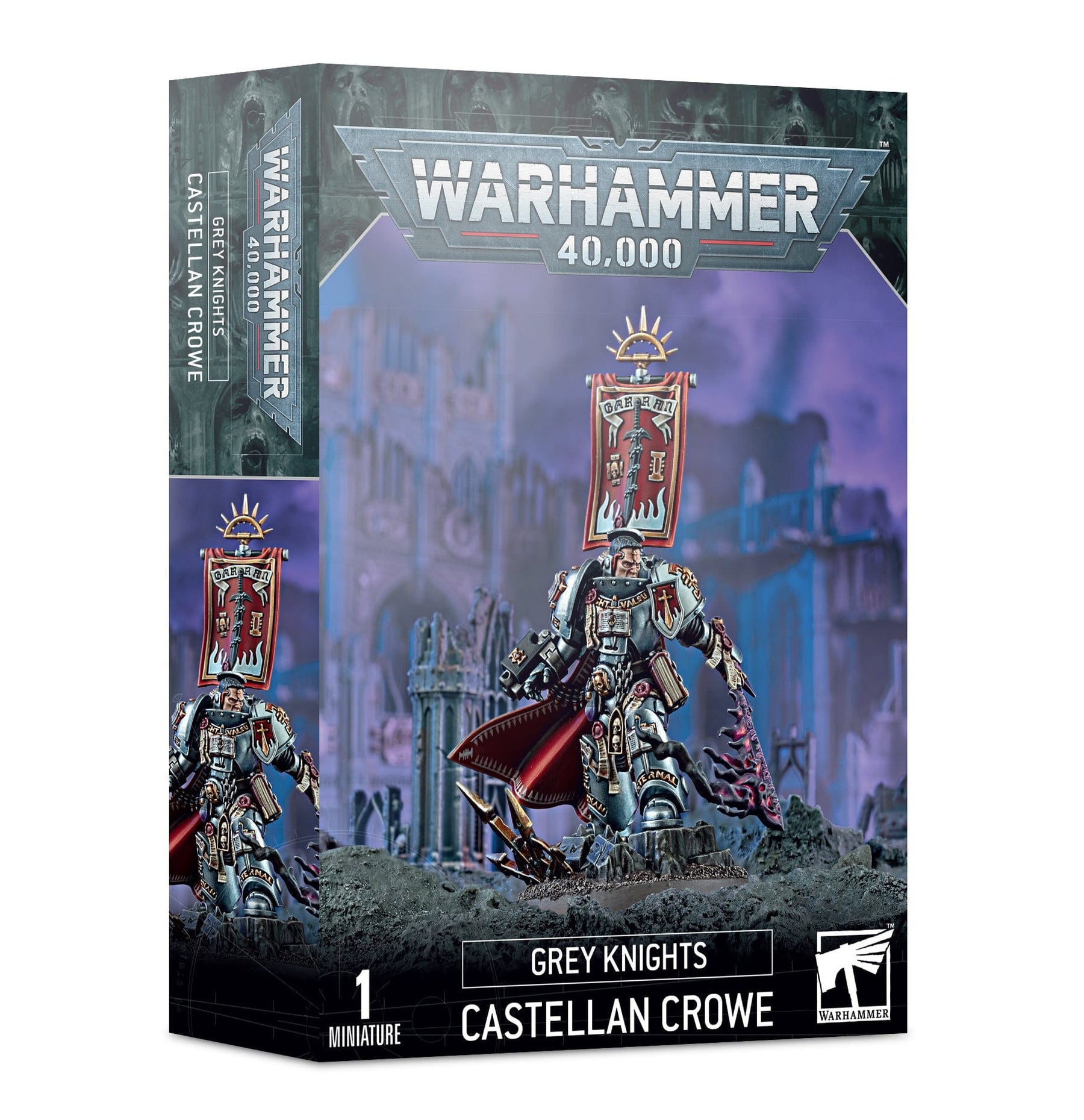Games Workshop Tabletop Games > Games Workshop > Warhammer 40k > Grey Knights Warhammer 40k: Grey Knights - Castellan Crowe 5011921143016 57-12