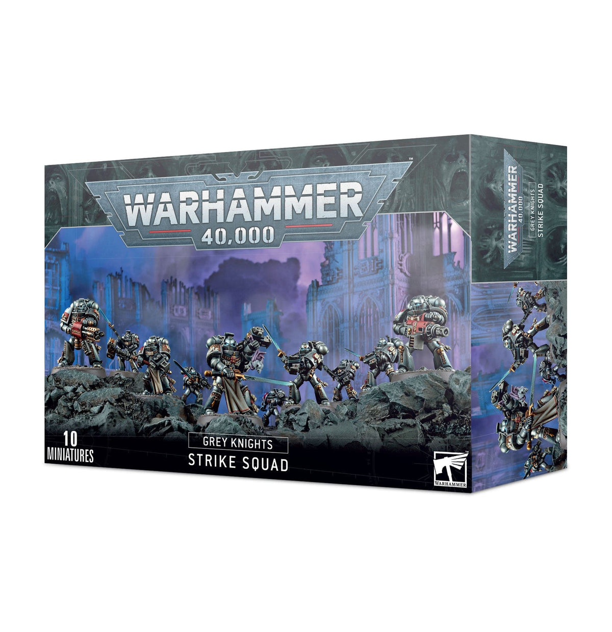 Games Workshop Tabletop Games > Games Workshop > Warhammer 40k > Grey Knights Warhammer 40k: Grey Knights - Strike Squad 5011921153763 57-08