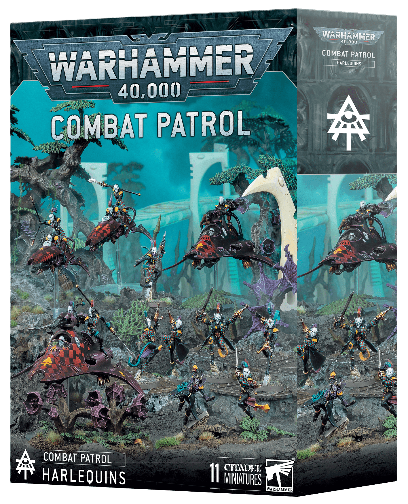 Games Workshop Tabletop Games > Games Workshop > Warhammer 40k > Harlequins Warhammer 40k - Harlequins: Combat Patrol 5011921258383 73-581