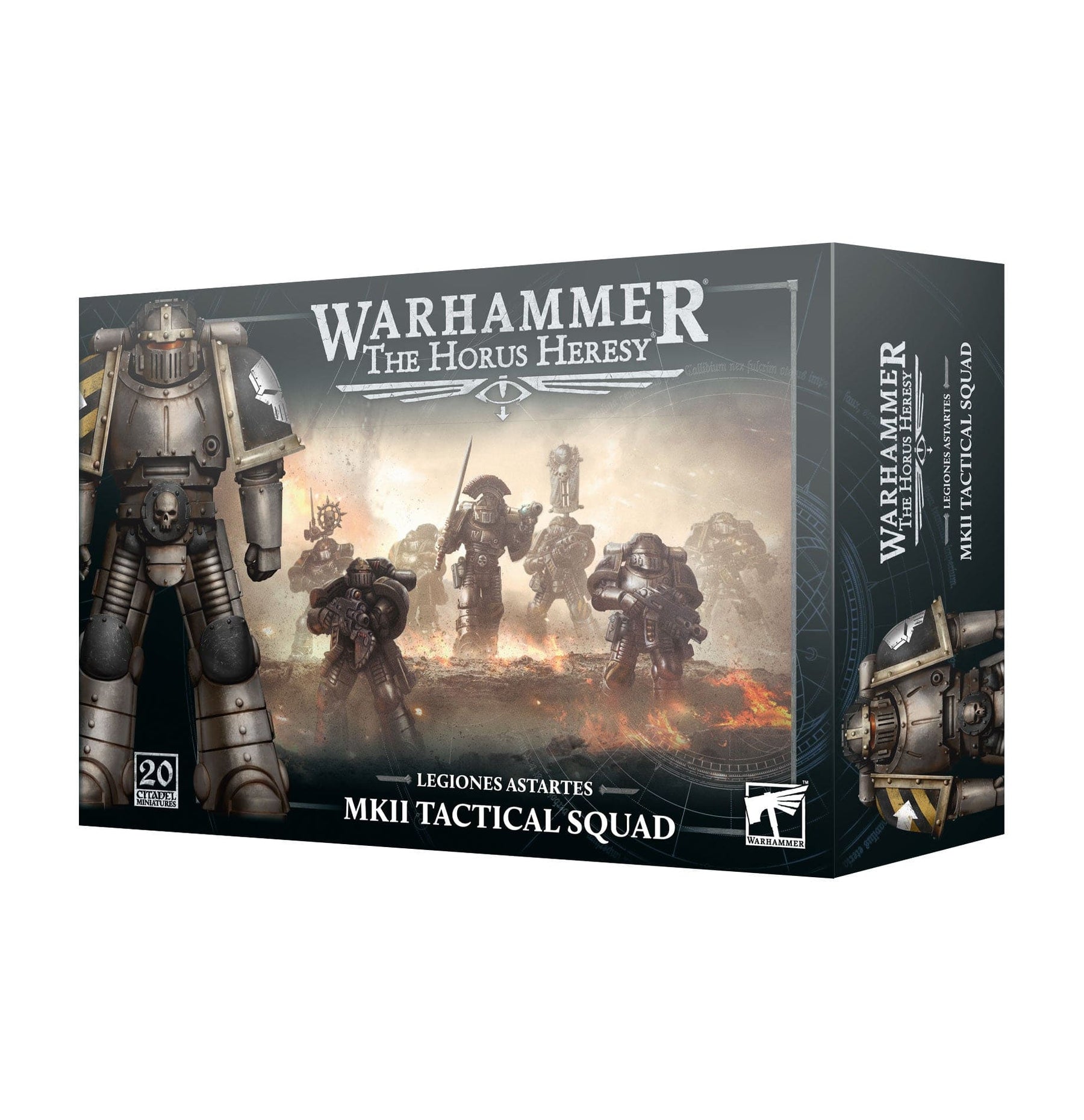 Games Workshop Tabletop Games > Games Workshop > Warhammer 40k > Horus Heresy Warhammer 40K - HH Legiones Astartes: MKII Tactical Squad 5011921241484 31-123