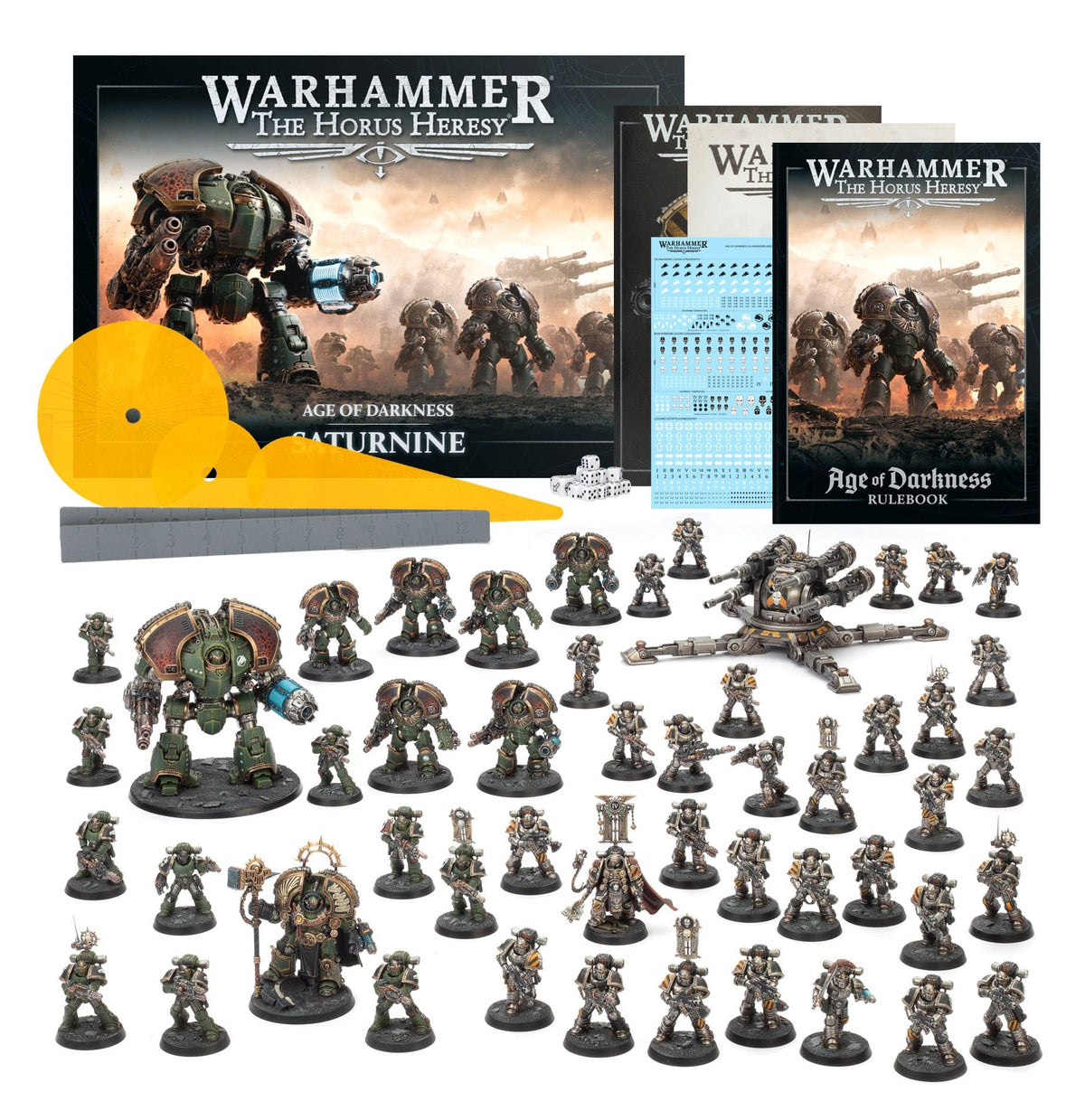Games Workshop Tabletop Games > Games Workshop > Warhammer 40k > Horus Heresy Warhammer 40K - Horus Heresy: Age of Darkness: Saturnine (ENG) 5011921241453 31-112