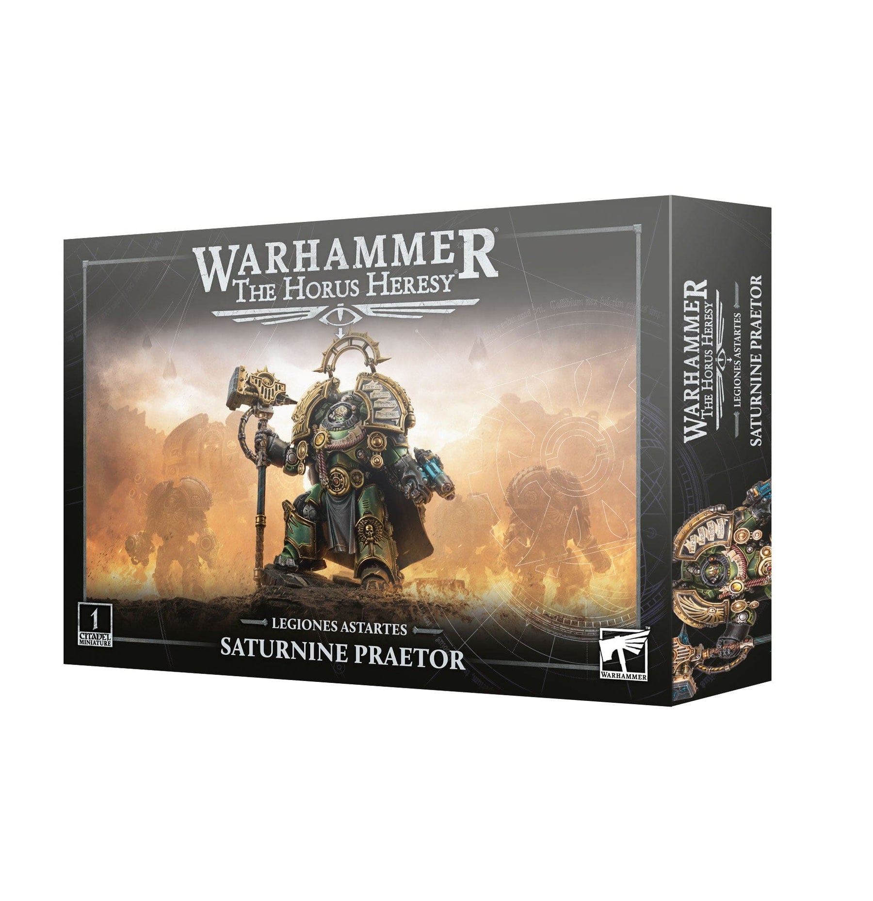 Games Workshop Tabletop Games > Games Workshop > Warhammer 40k > Horus Heresy Warhammer 40K - LEGIONES ASTARTES: SATURNINE PRAETOR 5011921241514 31-126