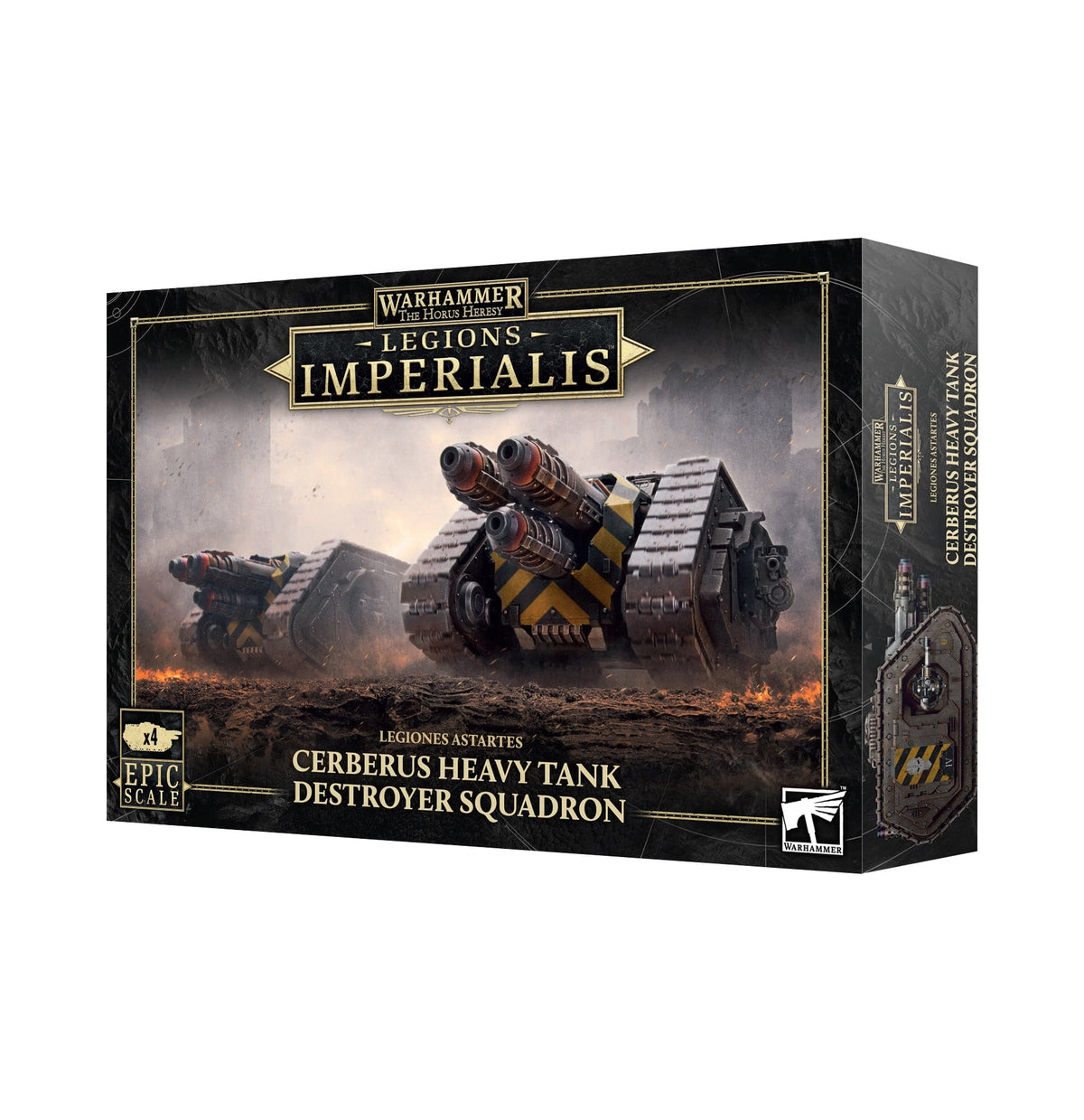 Games Workshop Tabletop Games > Games Workshop > Warhammer 40k > Horus Heresy Warhammer 40K - Legions Imperialis: CERBERUS HEAVY TANK DESTROYER SQDRN 5011921249503 03-93