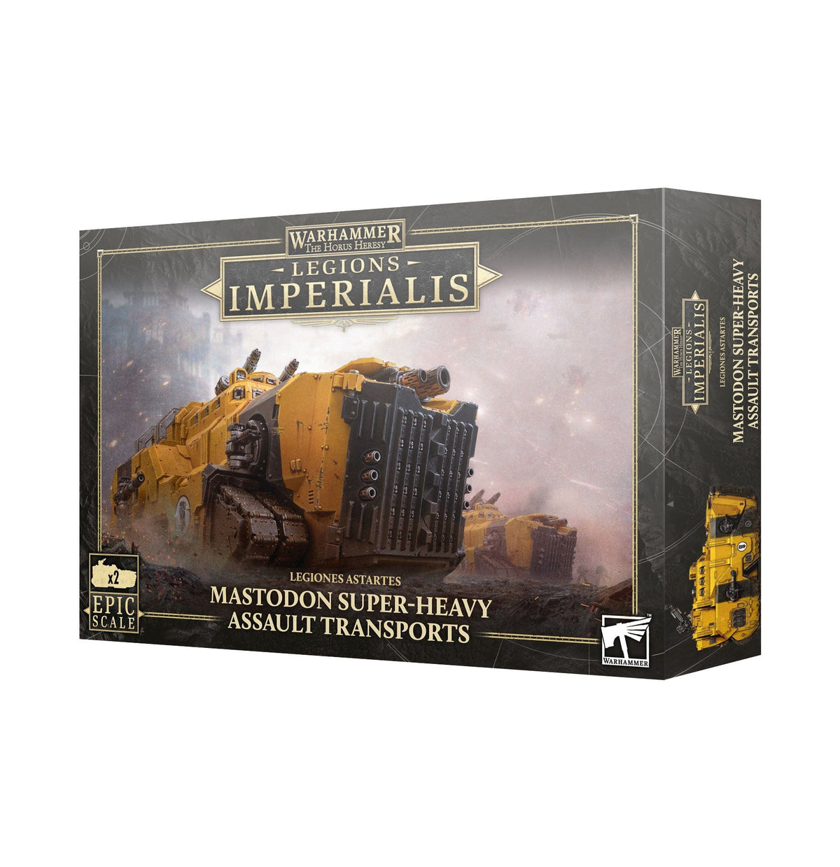 Games Workshop Tabletop Games > Games Workshop > Warhammer 40k > Horus Heresy Warhammer 40K - Legions Imperialis: MASTODON SUPER-HEAVY ASSAULT TRANSPORTS 5011921248285 03-92