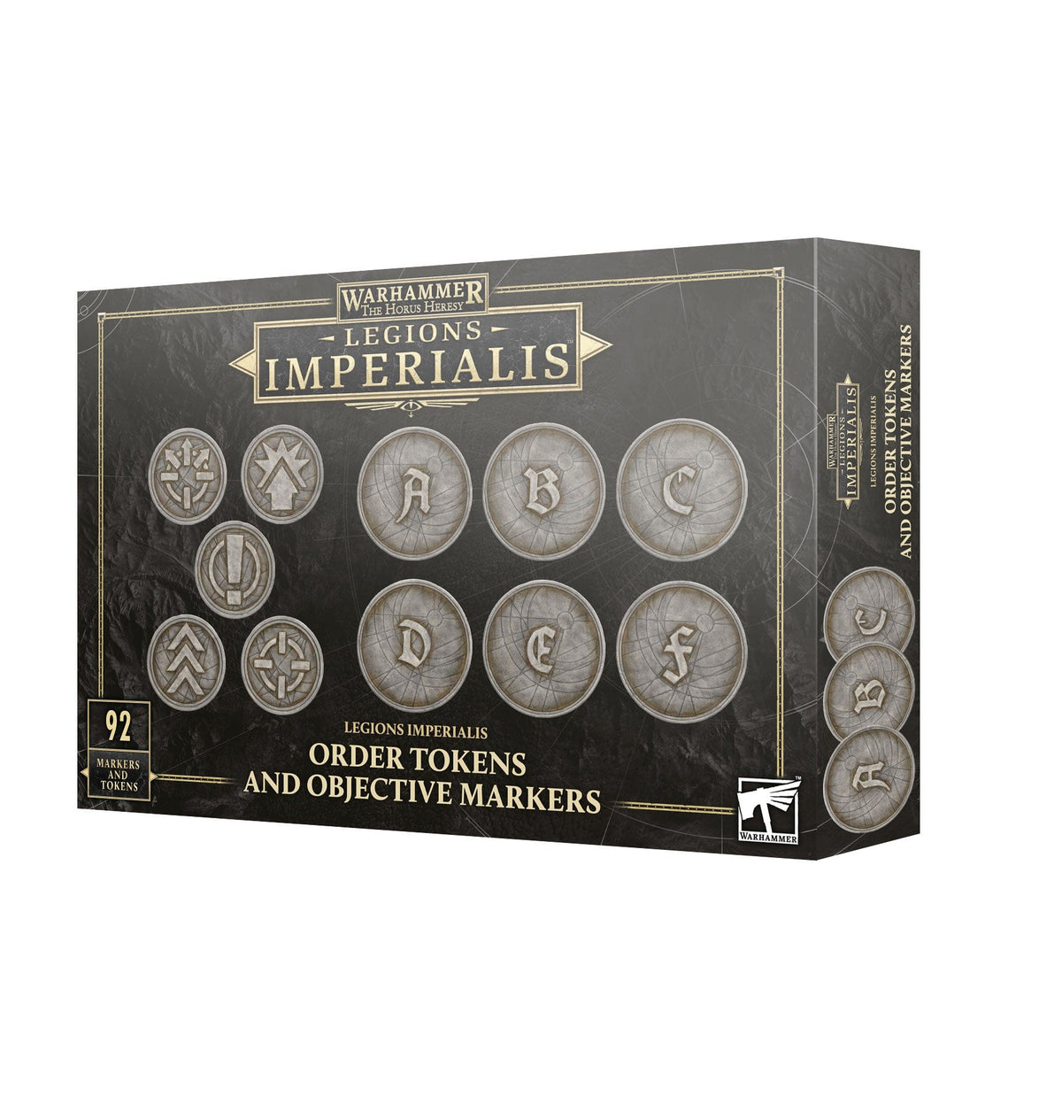 Games Workshop Tabletop Games > Games Workshop > Warhammer 40k > Horus Heresy Warhammer 40K - Legions Imperialis: ORDER TOKENS AND OBJECTIVES MARKERS 5011921257416 03-85
