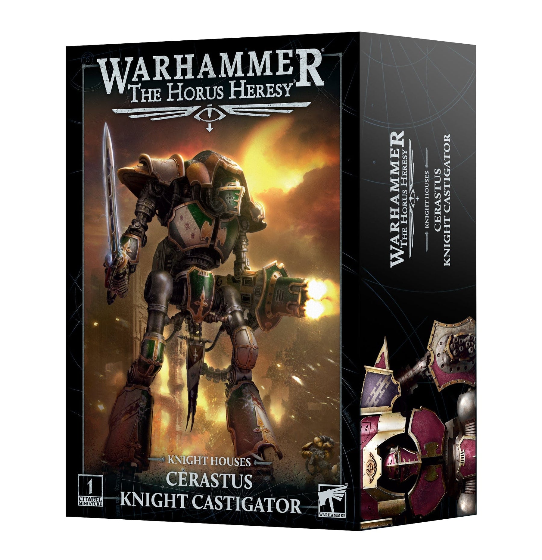 Games Workshop Tabletop Games > Games Workshop > Warhammer 40k > Horus Heresy Warhammer - Horus Heresy: Cerastus Knight Castigator 5011921201365 31-66