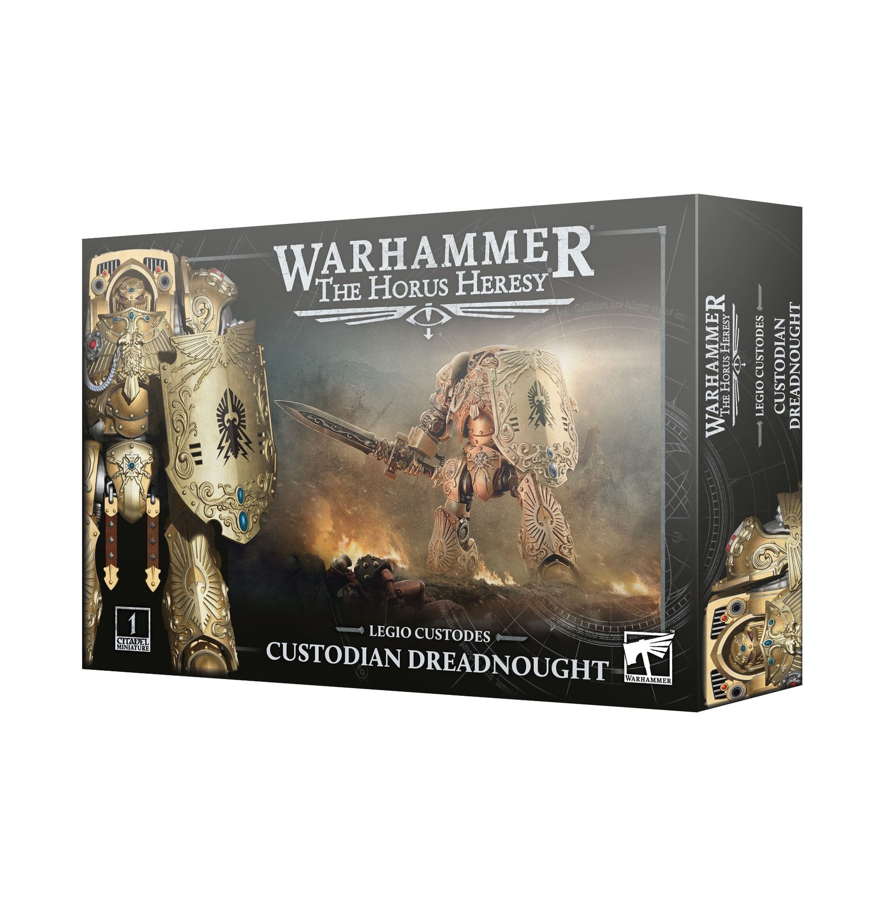 Games Workshop Tabletop Games > Games Workshop > Warhammer 40k > Horus Heresy Warhammer - Horus Heresy: Custodian Dreadnought 5011921252244 31-165