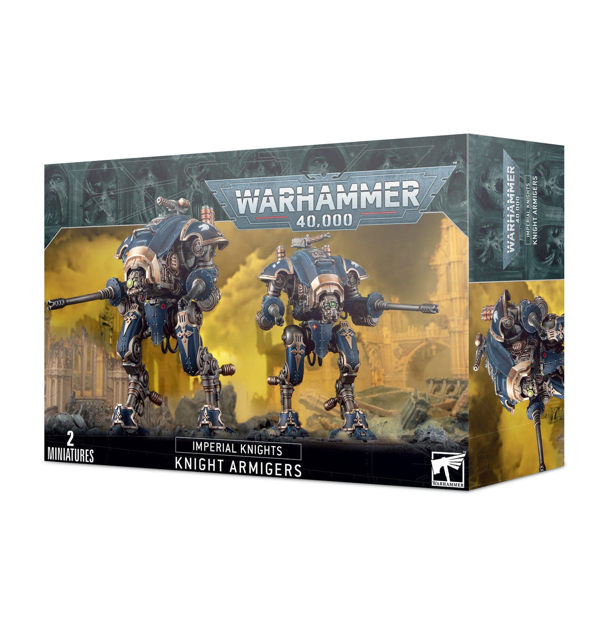 Games Workshop Tabletop Games > Games Workshop > Warhammer 40k > Imperial Knights Warhammer 40k: Imperial Knights - Knight Armigers 5011921173990 54-20
