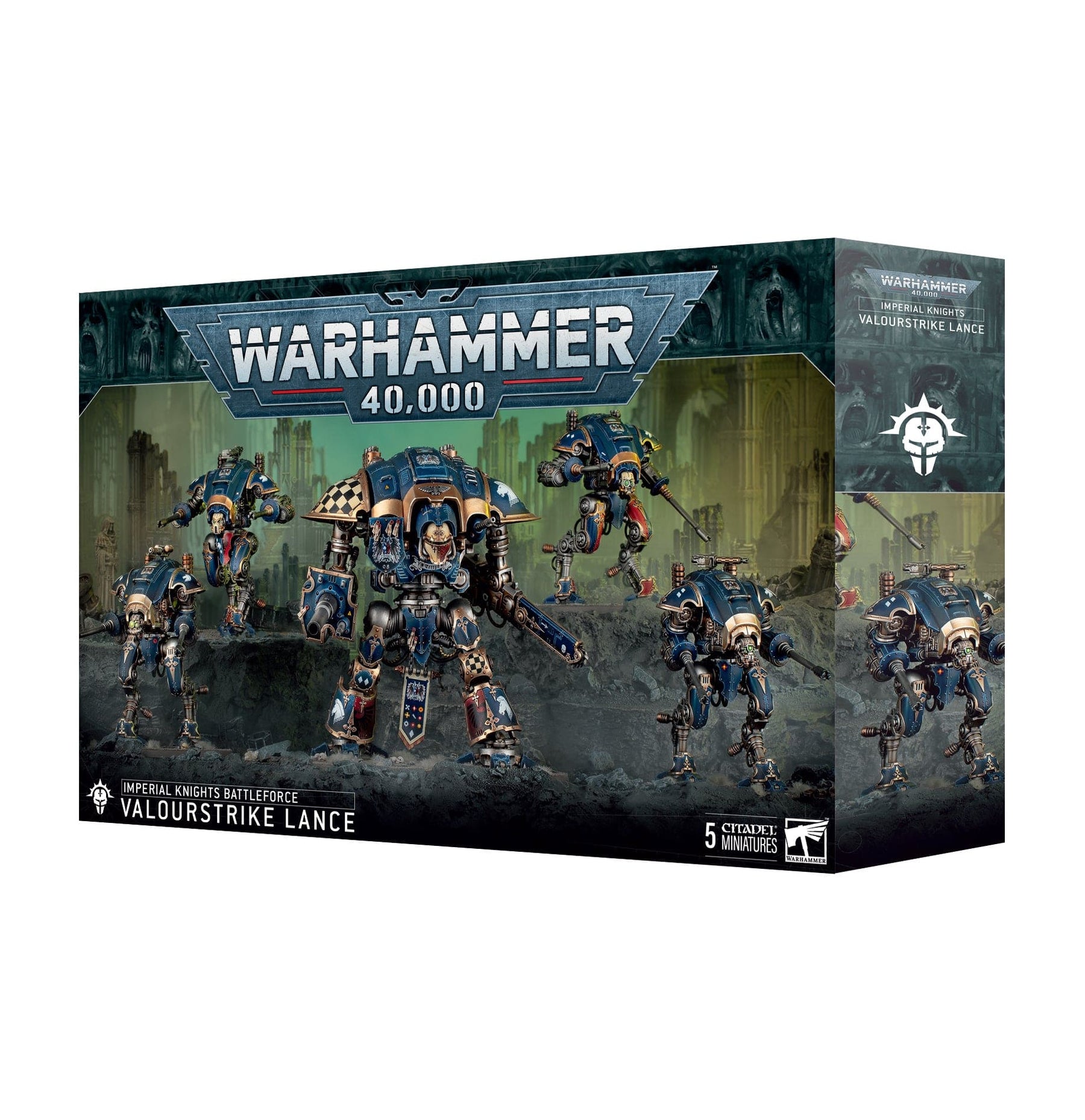 Games Workshop Tabletop Games > Games Workshop > Warhammer 40k > Imperial Knights WARHAMMER 40K - IMPERIAL KNIGHTS: VALOURSTRIKE LANCE 5011921238231 54-23