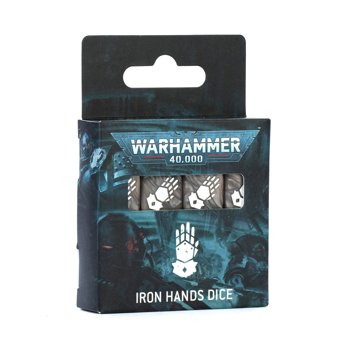 Games Workshop Tabletop Games > Games Workshop > Warhammer 40k > Iron Hands Warhammer 40k - Iron Hands: Dice Set 5011921189779 55-65