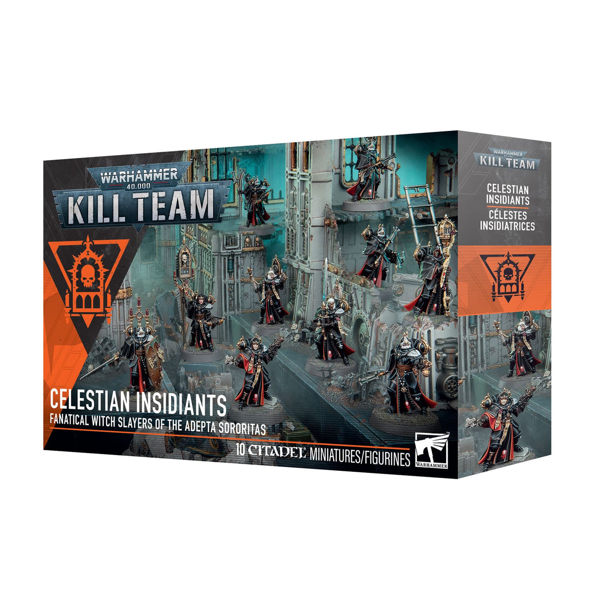 Games Workshop Tabletop Games > Games Workshop > Warhammer 40k > Kill Team Warhammer 40K: Kill-Team - Celestian Insidiants Fanatical Witch Slayers of the Adepta Sororitas 5011921252916 102-69