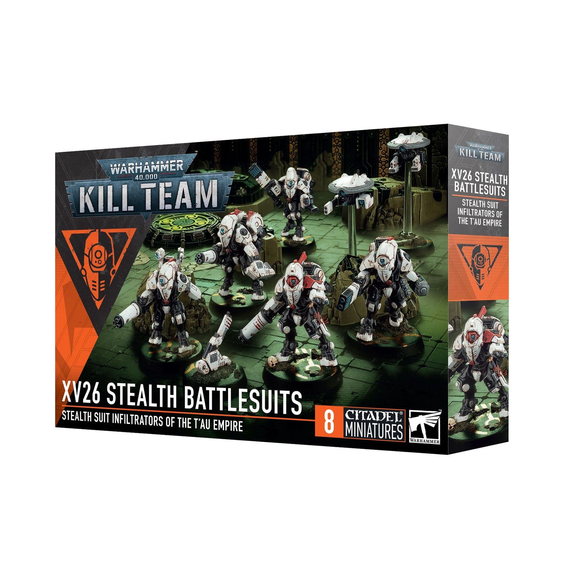 Games Workshop Tabletop Games > Games Workshop > Warhammer 40k > Kill Team Warhammer: Kill Team - XV26 Stealth Battlesuits 5011921253579 102-13