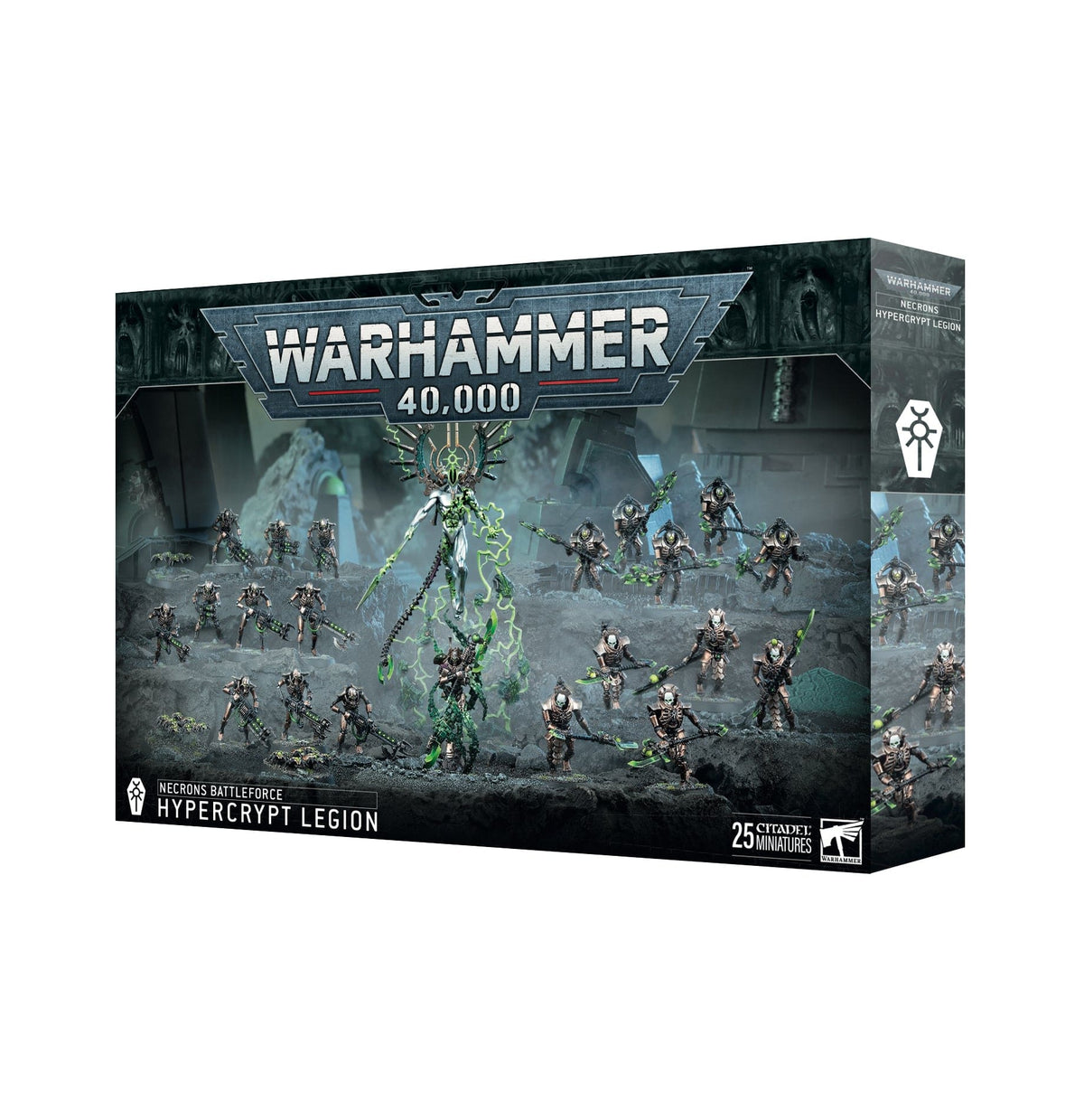 Games Workshop Tabletop Games > Games Workshop > Warhammer 40k > Necrons WARHAMMER 40K - NECRONS: HYPERCRYPT LEGION 5011921238392 49-49