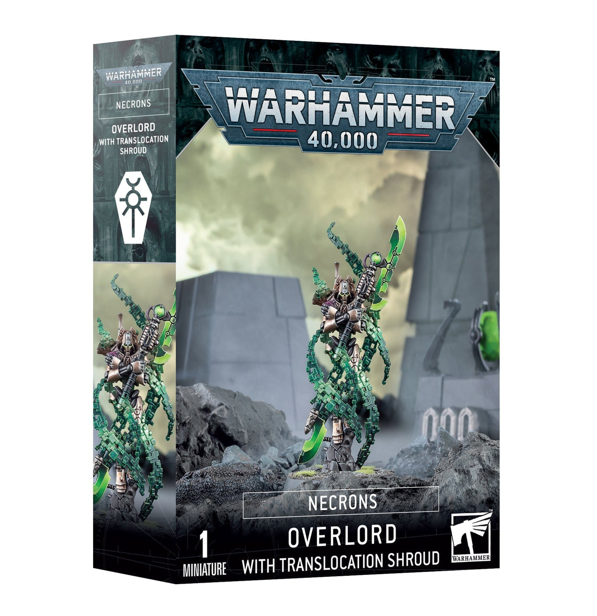 Games Workshop Tabletop Games > Games Workshop > Warhammer 40k > Necrons Warhammer 40K - Necrons - Overlord with Translocation Shroud 5011921203024 49-70