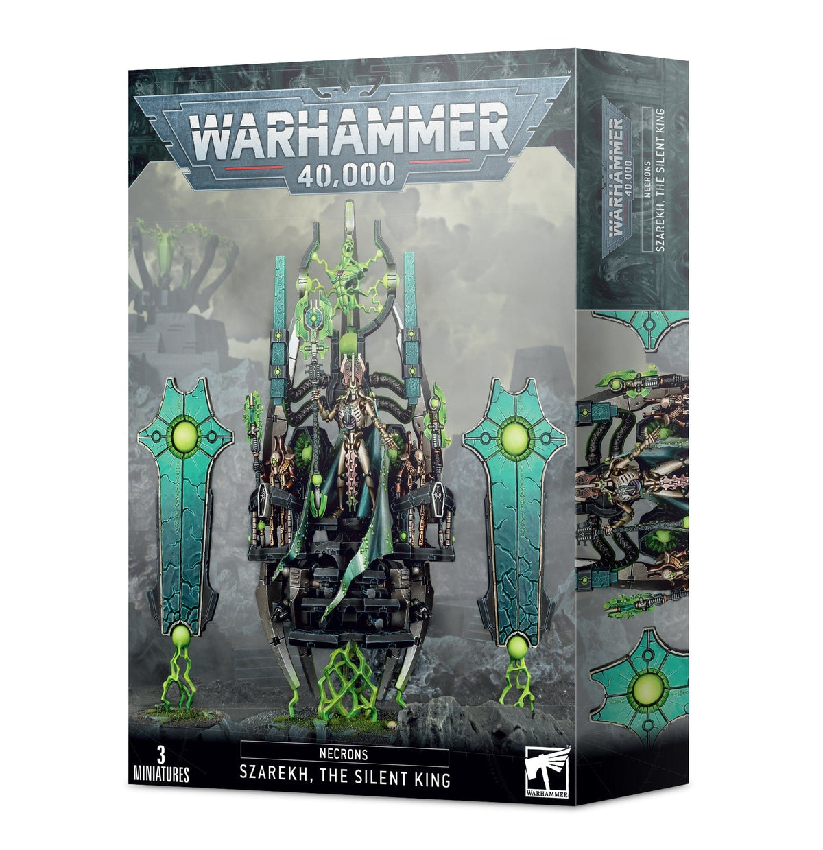 Games Workshop Tabletop Games > Games Workshop > Warhammer 40k > Necrons Warhammer 40k: Necrons - Szarekh the Silent King 5011921135189 49-26