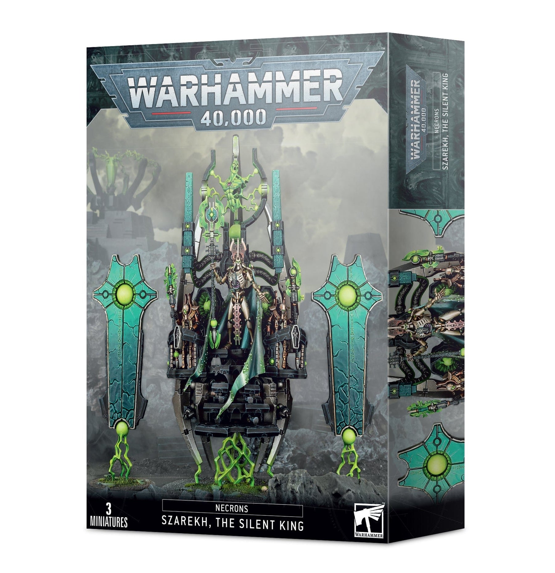 Games Workshop Tabletop Games > Games Workshop > Warhammer 40k > Necrons Warhammer 40k: Necrons - Szarekh the Silent King 5011921135189 49-26