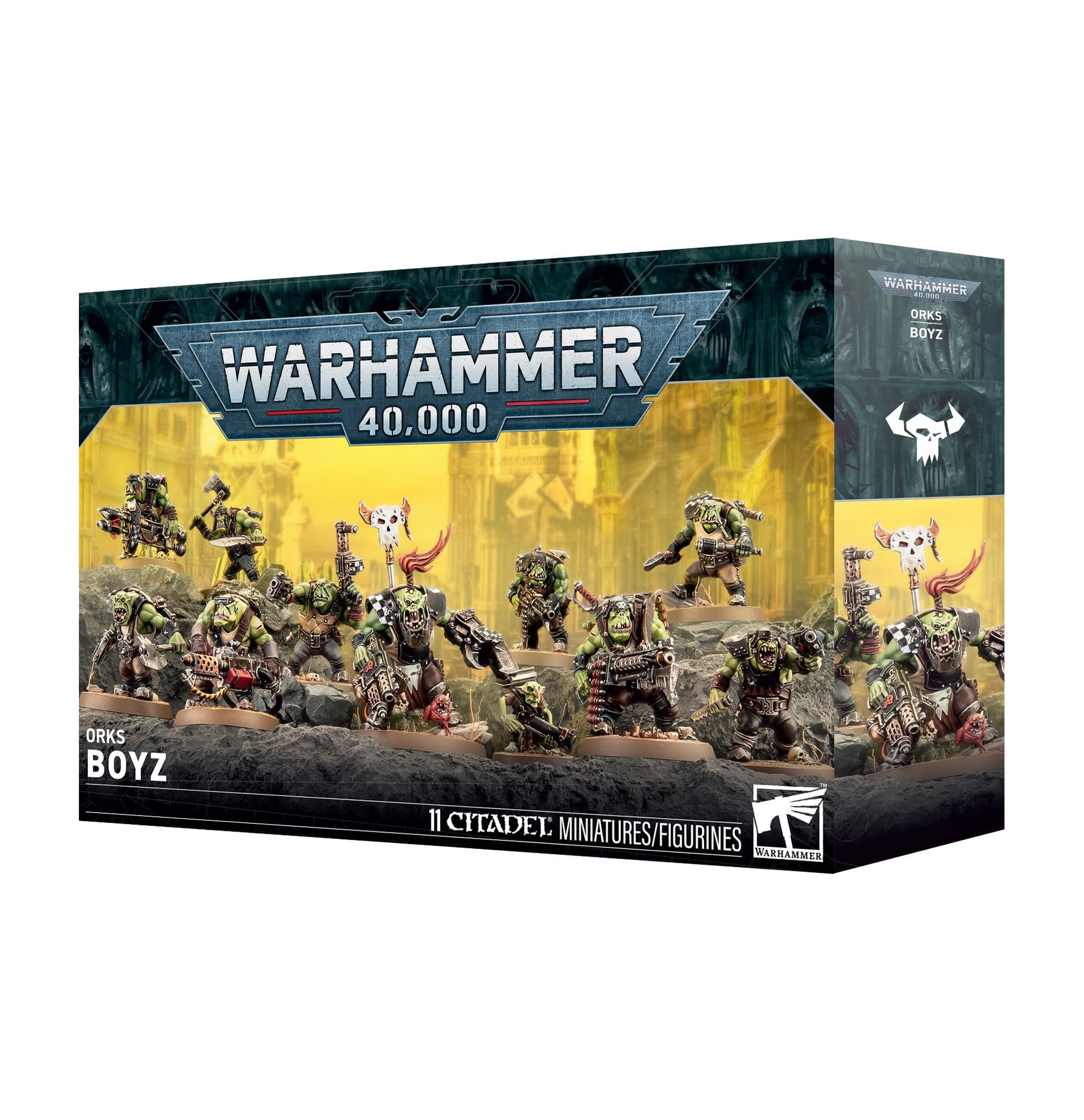 Games Workshop Tabletop Games > Games Workshop > Warhammer 40k > Orks WARHAMMER 40K - ORKS: BOYZ 5011921267064 50-80