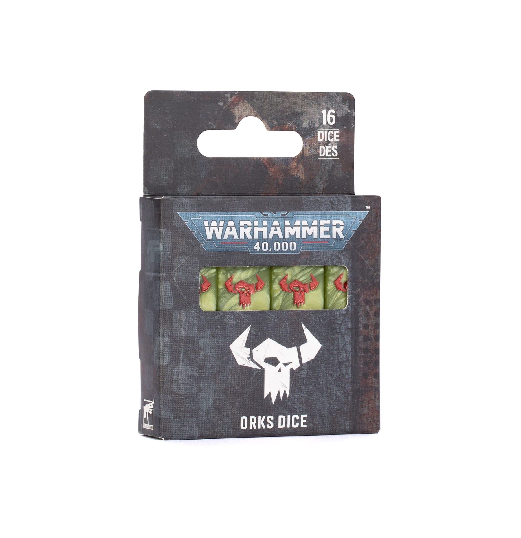 Games Workshop Tabletop Games > Games Workshop > Warhammer 40k > Orks WARHAMMER 40K - ORKS DICE 5011921281565 50-05
