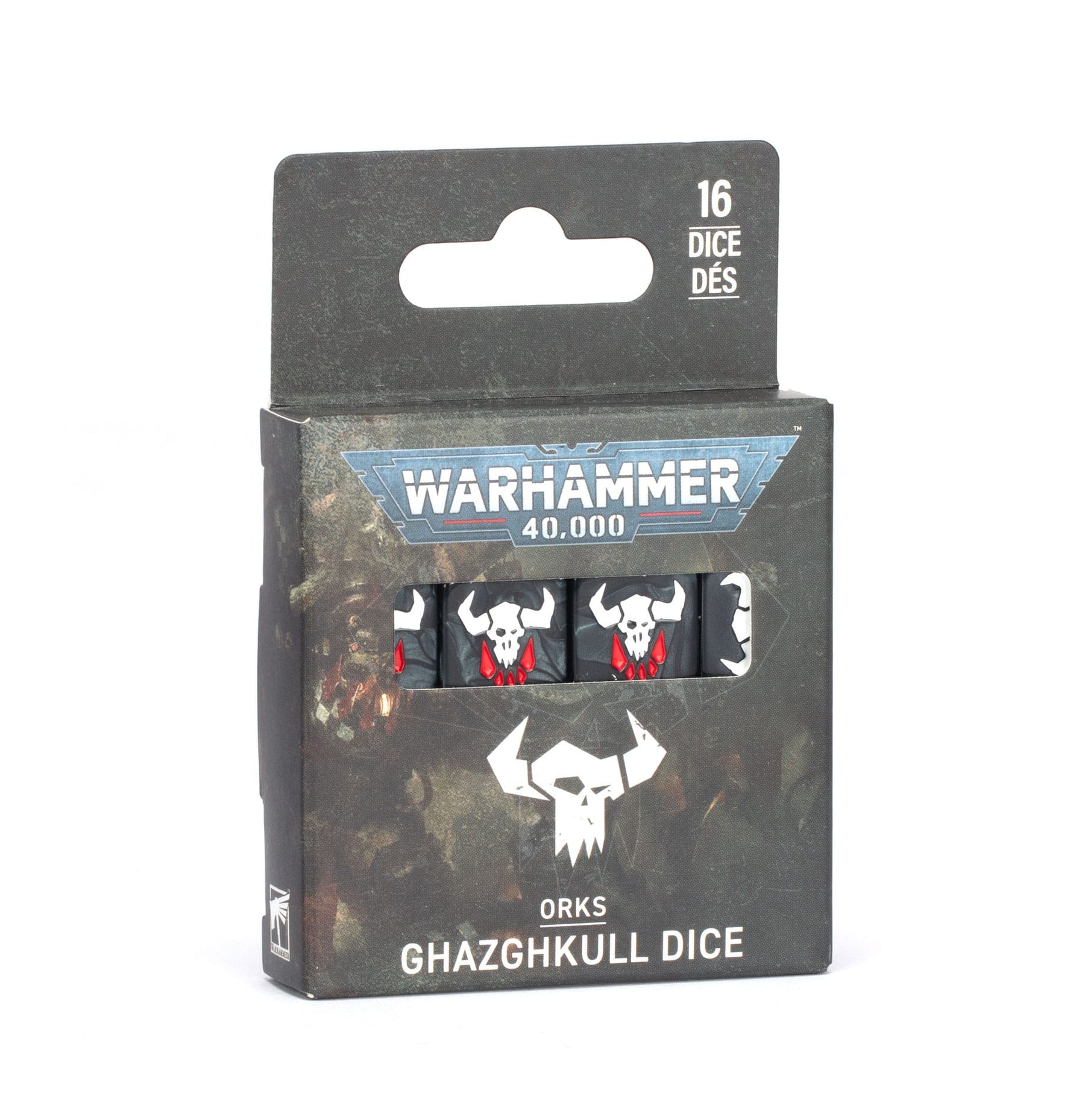 Games Workshop Tabletop Games > Games Workshop > Warhammer 40k > Orks Warhammer 40K - Orks Ghazghkull Dice 5011921257959 50-73