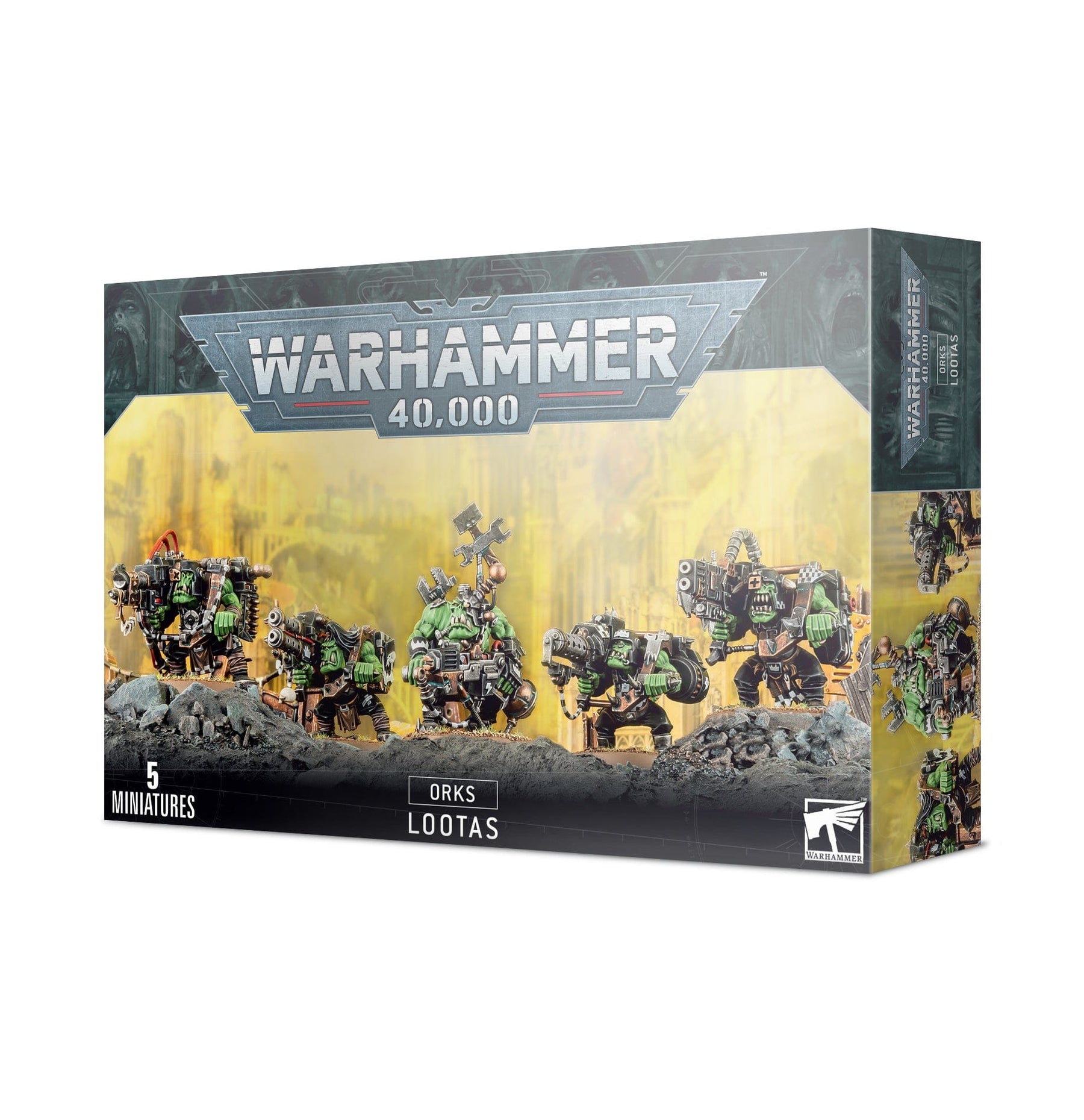 Games Workshop Tabletop Games > Games Workshop > Warhammer 40k > Orks Warhammer 40k: Orks - Lootas 5011921156993 50-22