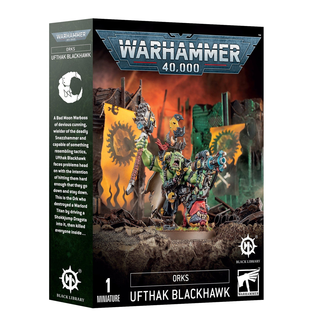 Games Workshop Tabletop Games > Games Workshop > Warhammer 40k > Orks Warhammer 40K: Orks - Ufthak Blackhawk 5011921204144 50-65