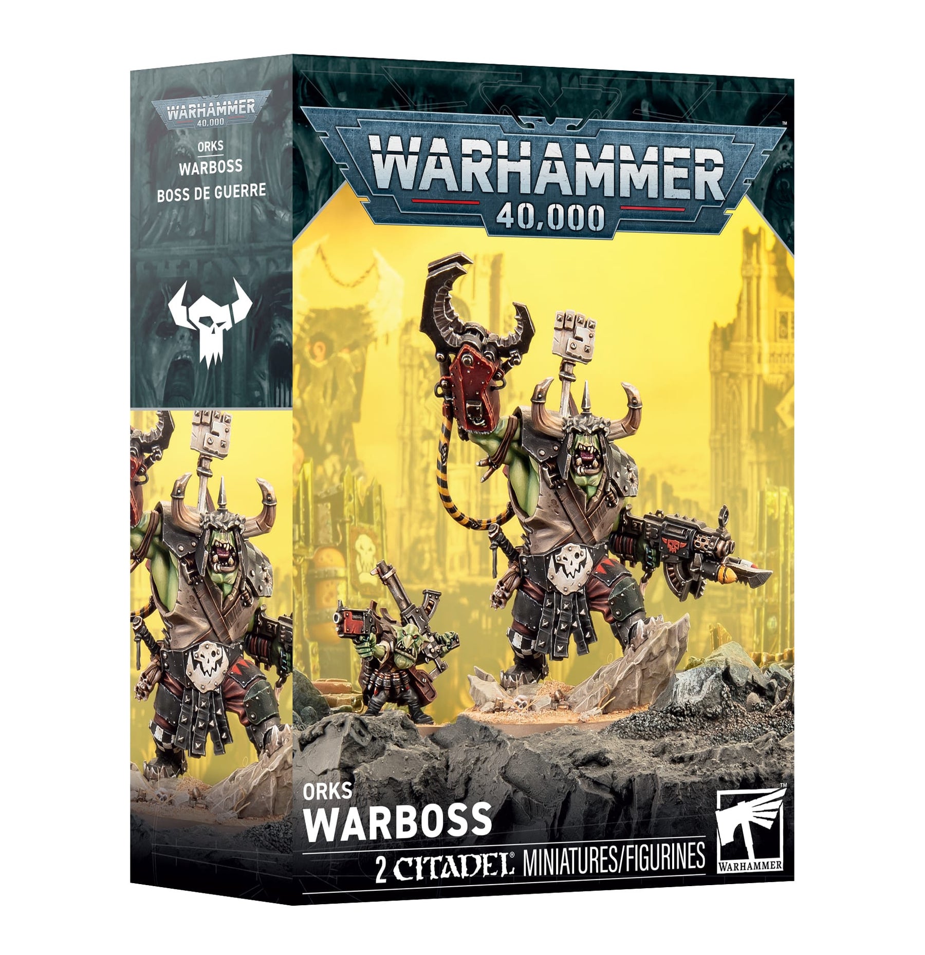Games Workshop Tabletop Games > Games Workshop > Warhammer 40k > Orks WARHAMMER 40K - ORKS: WARBOSS 5011921267118 50-84