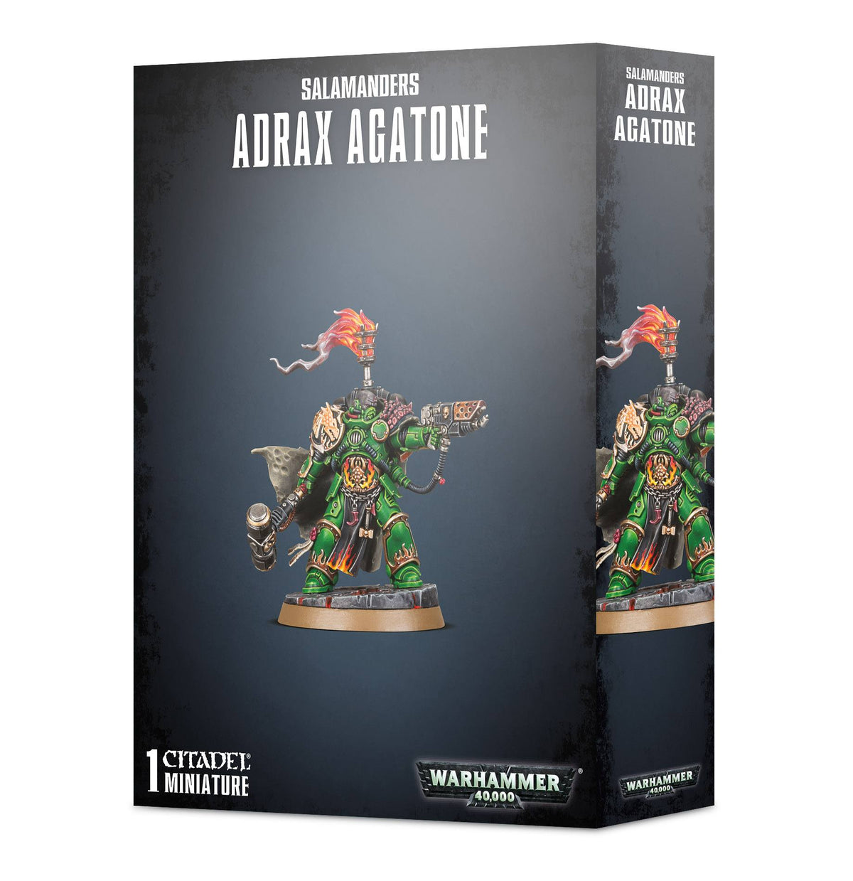 Games Workshop Tabletop Games > Games Workshop > Warhammer 40k > Salamanders Warhammer 40k: Salamanders - Adrax Agatone 5011921140862 55-17