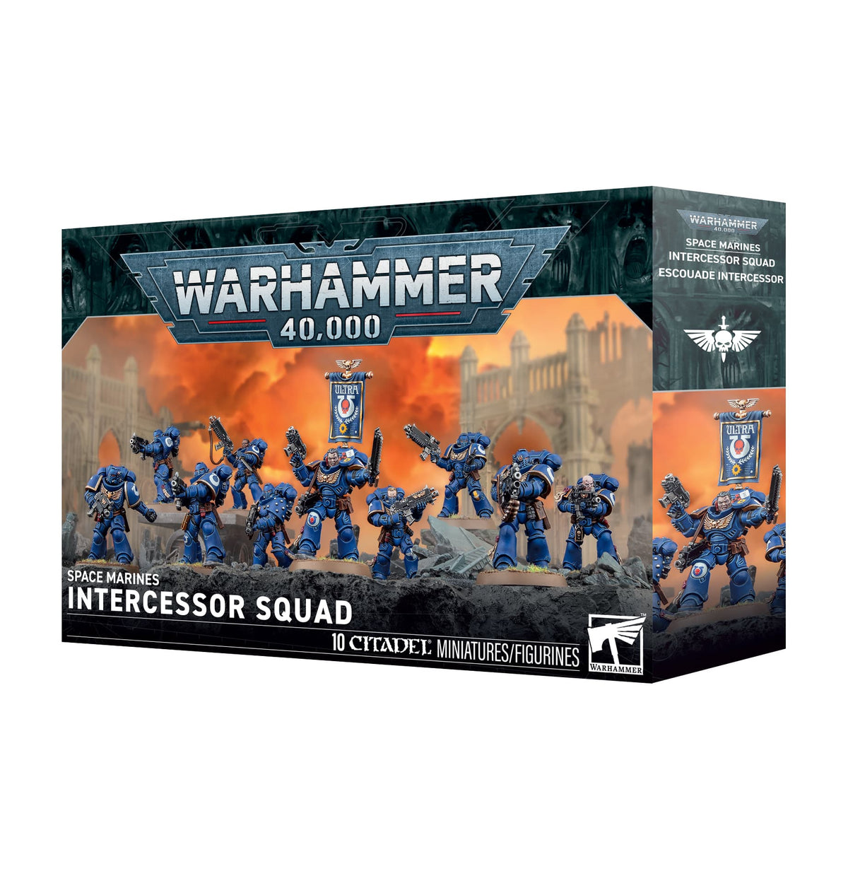 Games Workshop Tabletop Games > Games Workshop > Warhammer 40k > Space Marines Warhammer 40K - Space Marines: Intercessor Squad 5011921267538 48-115