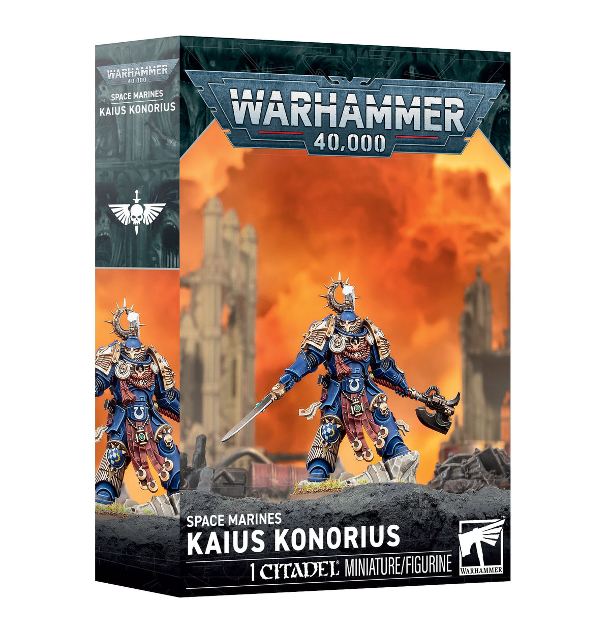 Games Workshop Tabletop Games > Games Workshop > Warhammer 40k > Space Marines Warhammer 40K - Space Marines: Kaius Konorius 5011921267576 55-77