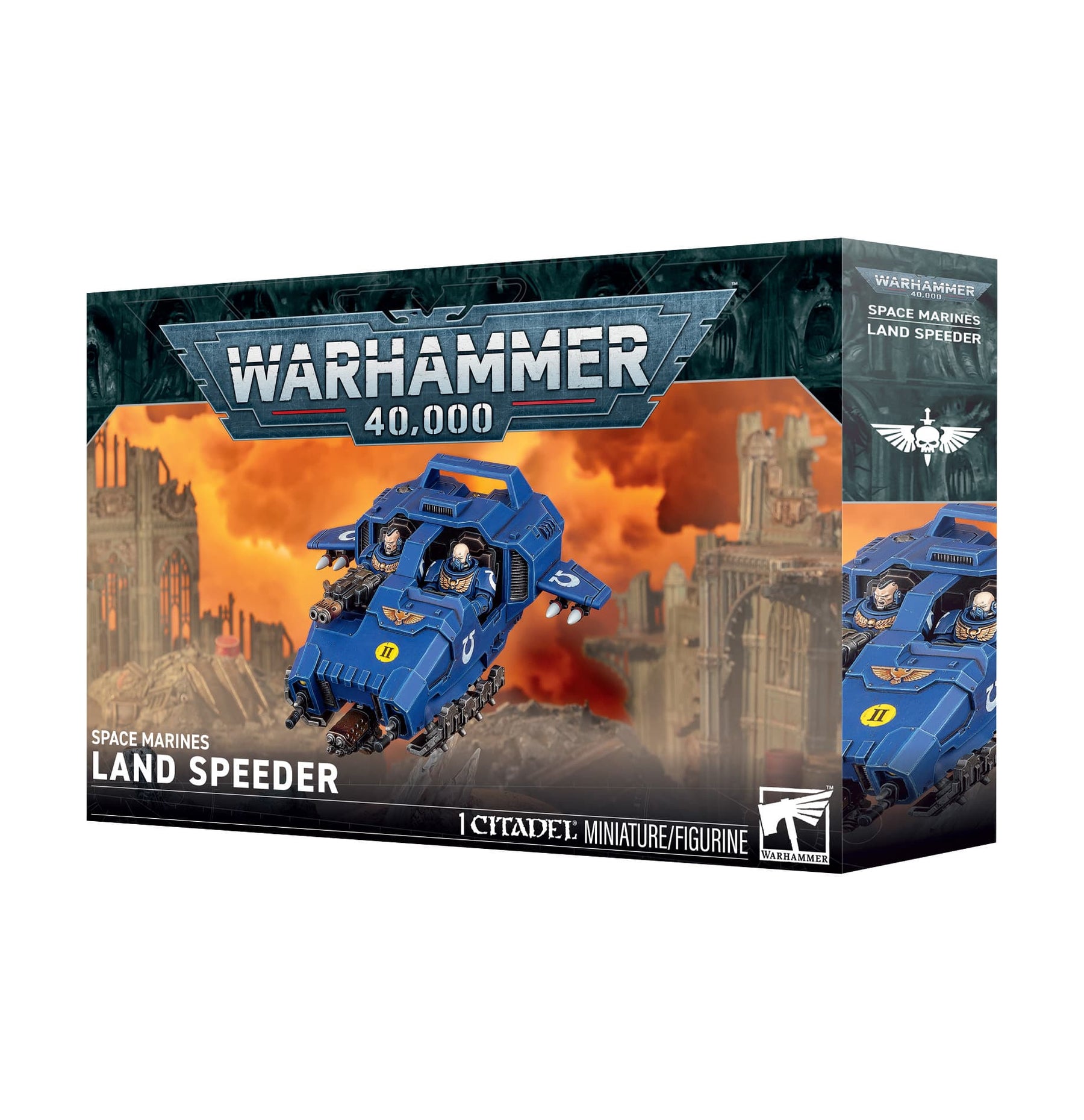 Games Workshop Tabletop Games > Games Workshop > Warhammer 40k > Space Marines Warhammer 40K - Space Marines: Land Speeder 5011921267521 48-107