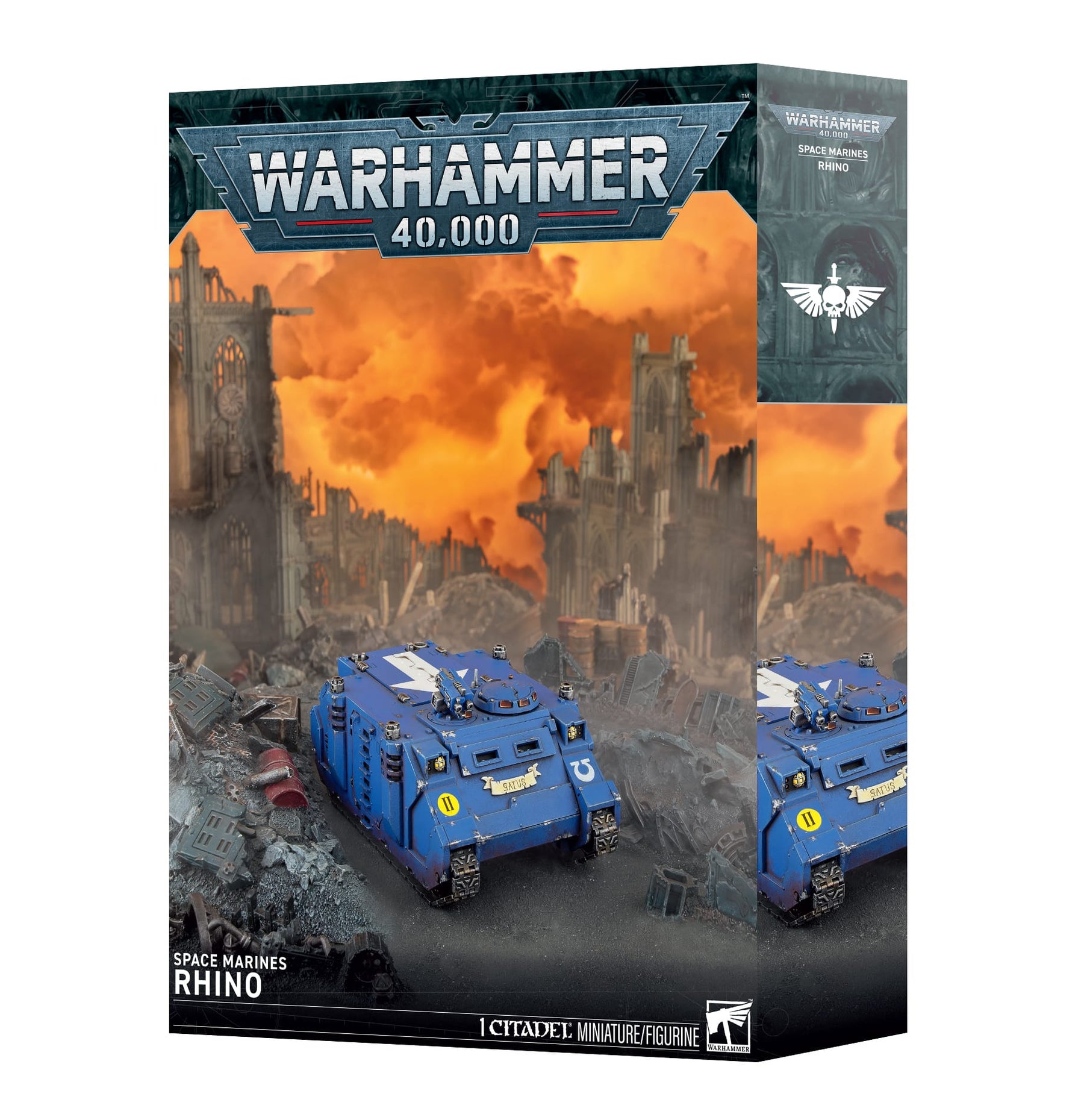 Games Workshop Tabletop Games > Games Workshop > Warhammer 40k > Space Marines Warhammer 40K - Space Marines: Rhino 5011921279074 48-109