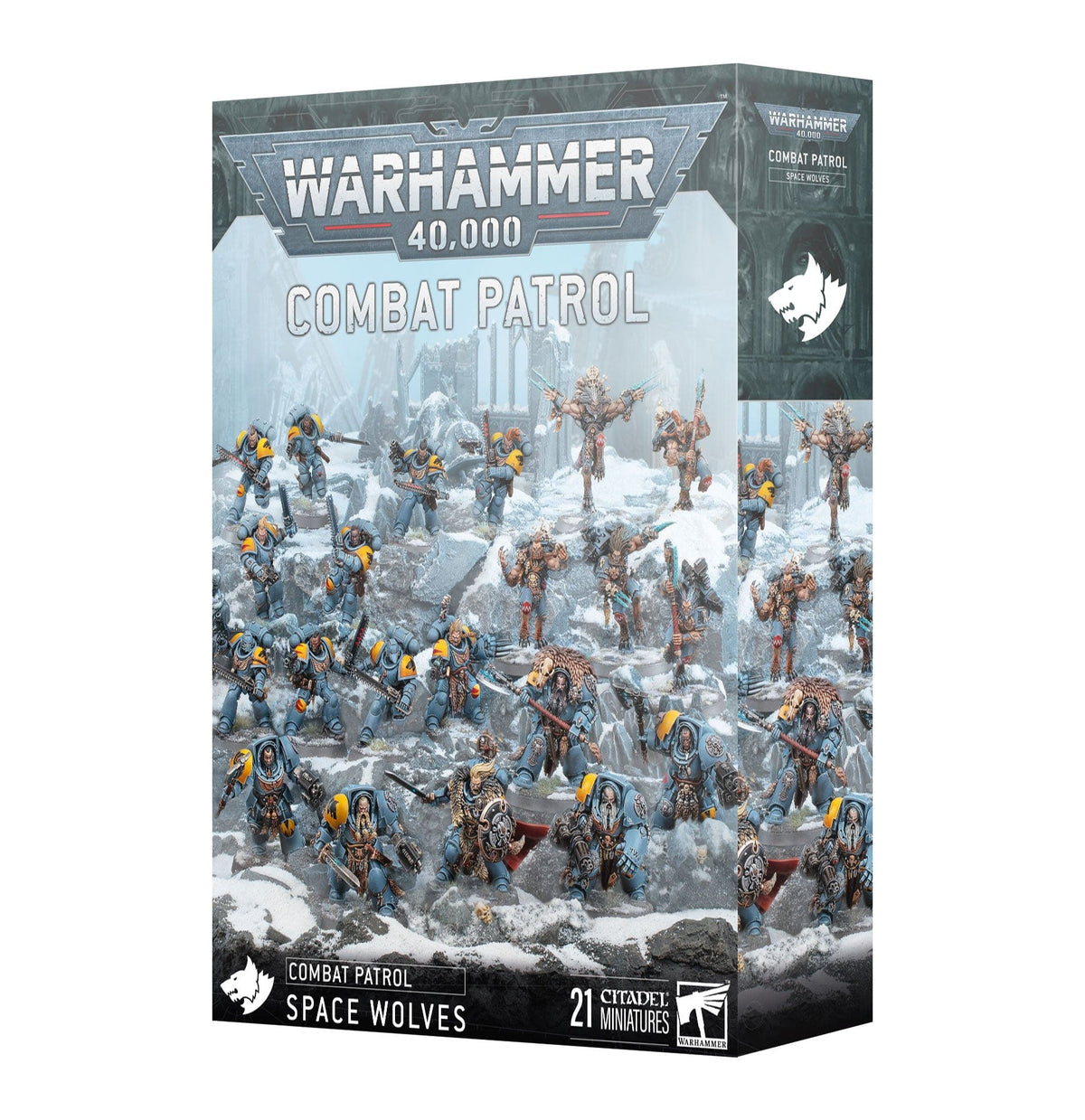 Games Workshop Tabletop Games > Games Workshop > Warhammer 40k > Space Wolves Warhammer 40K - COMBAT PATROL: SPACE WOLVES 5011921241620 73-532