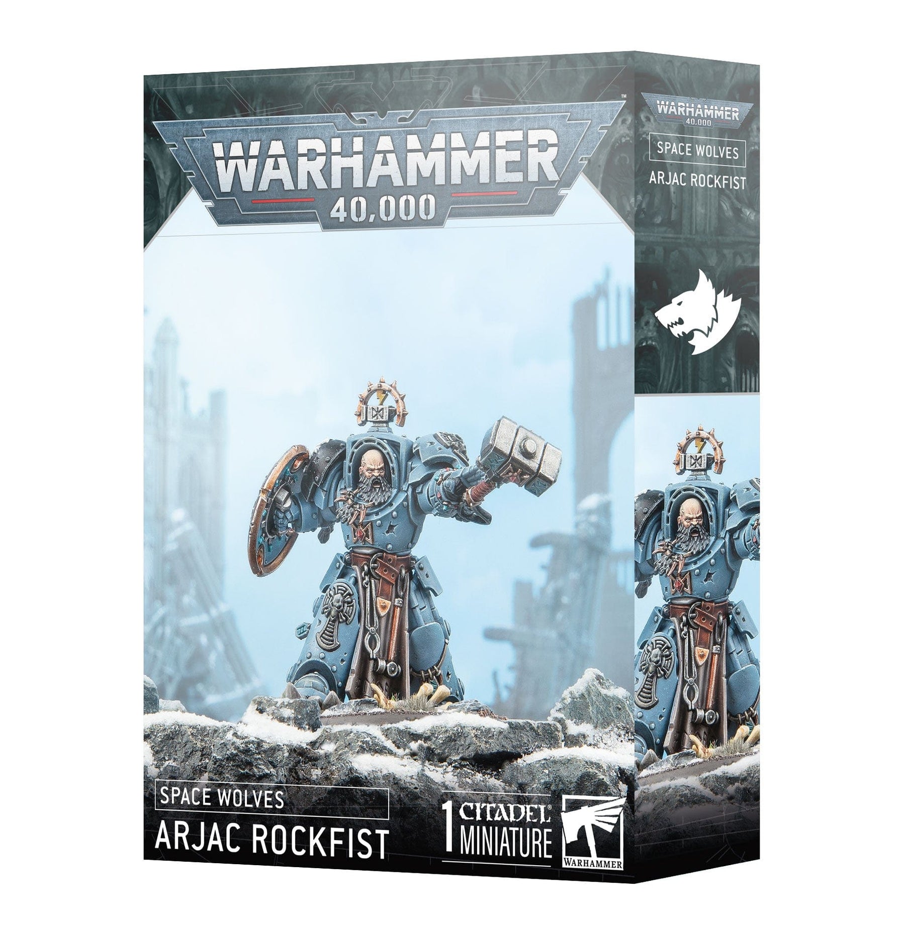 Games Workshop Tabletop Games > Games Workshop > Warhammer 40k > Space Wolves Warhammer 40K - Space Wolves: Arjac Rockfist 5011921247868 53-38