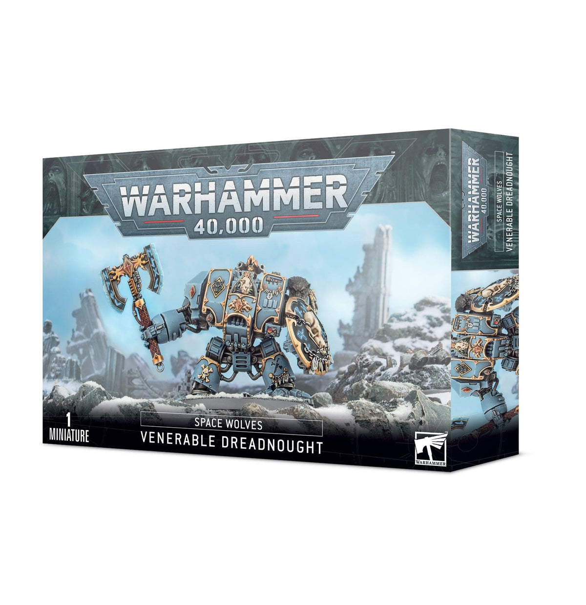 Games Workshop Tabletop Games > Games Workshop > Warhammer 40k > Space Wolves Warhammer 40k - Space Wolves: Venerable Dreadnought 5011921149209 53-12