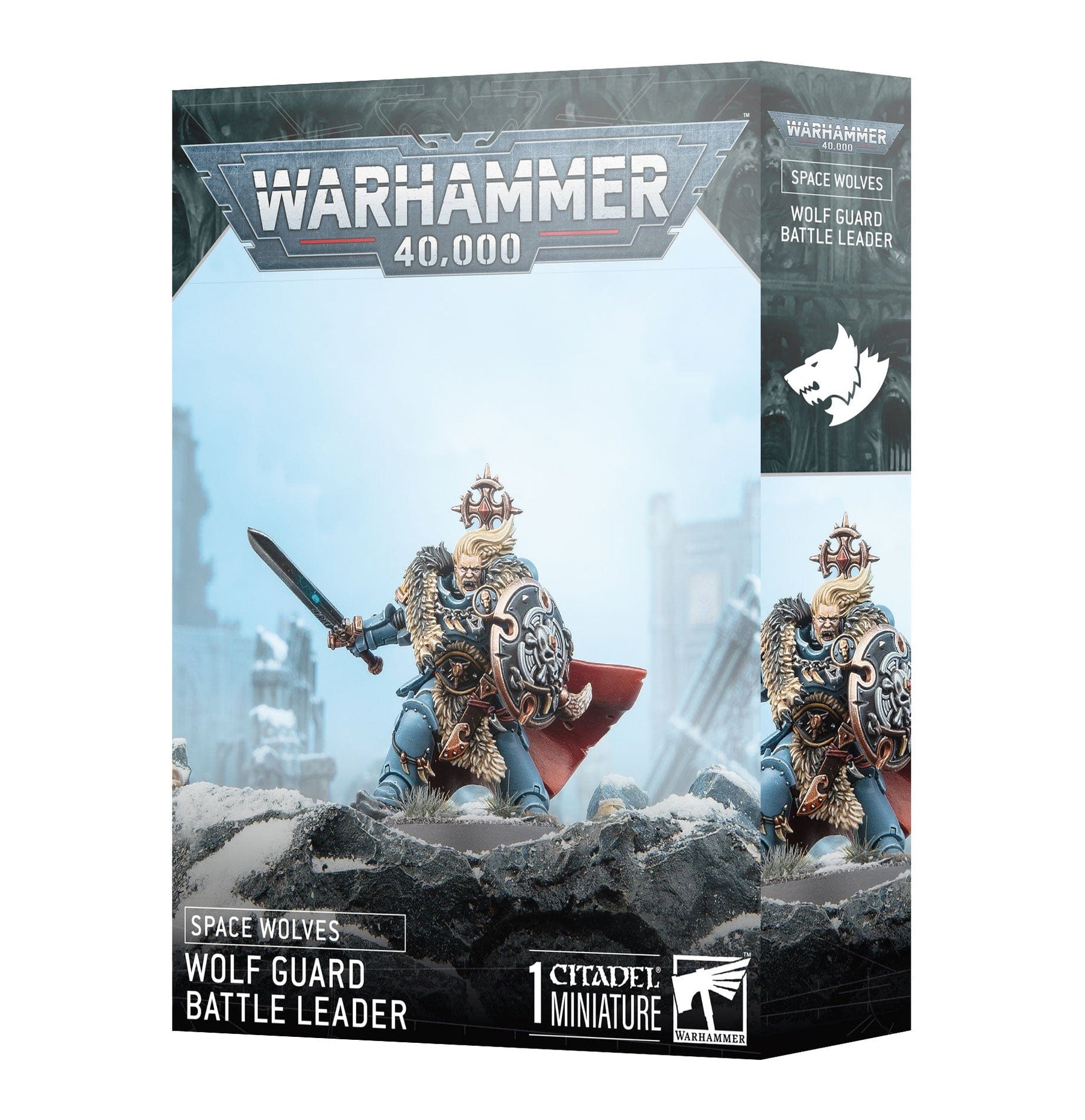 Games Workshop Tabletop Games > Games Workshop > Warhammer 40k > Space Wolves Warhammer 40K - Space Wolves: Wolf Guard Battle Leader 5011921244850 53-31