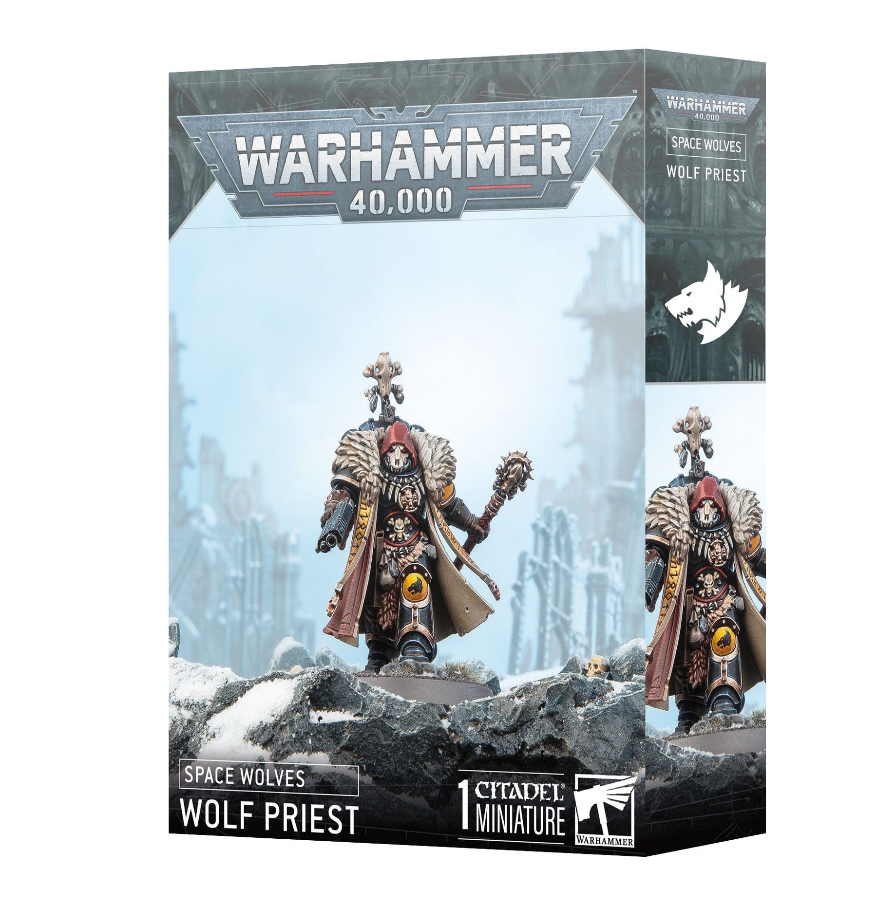Games Workshop Tabletop Games > Games Workshop > Warhammer 40k > Space Wolves Warhammer 40K - Space Wolves: Wolf Priest 5011921244843 53-32
