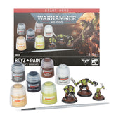 Games Workshop Tabletop Games > Games Workshop > Warhammer 40k > Starter Sets Warhammer 40K - Orks + Paints Set 5011921268566 60-05