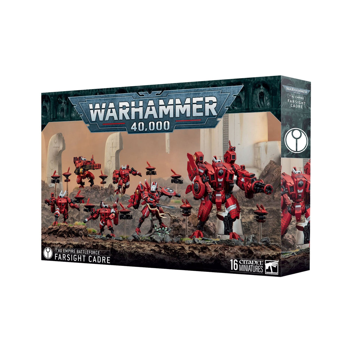 Games Workshop Tabletop Games > Games Workshop > Warhammer 40k > T'au Empire Warhammer 40K - T'au Empire: Farsight Cadre 5011921258208 71-56